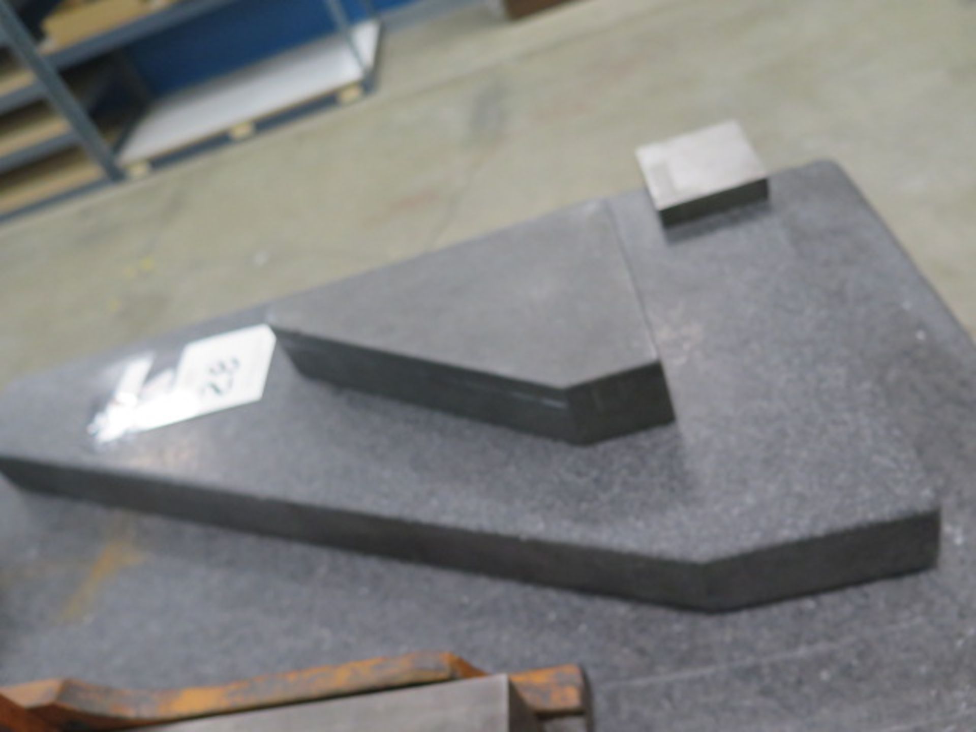 24" x 12" x 2" and 9" x 6" x 2" Granite Angle Plates (2) (SOLD AS-IS - NO WARRANTY) - Image 4 of 4