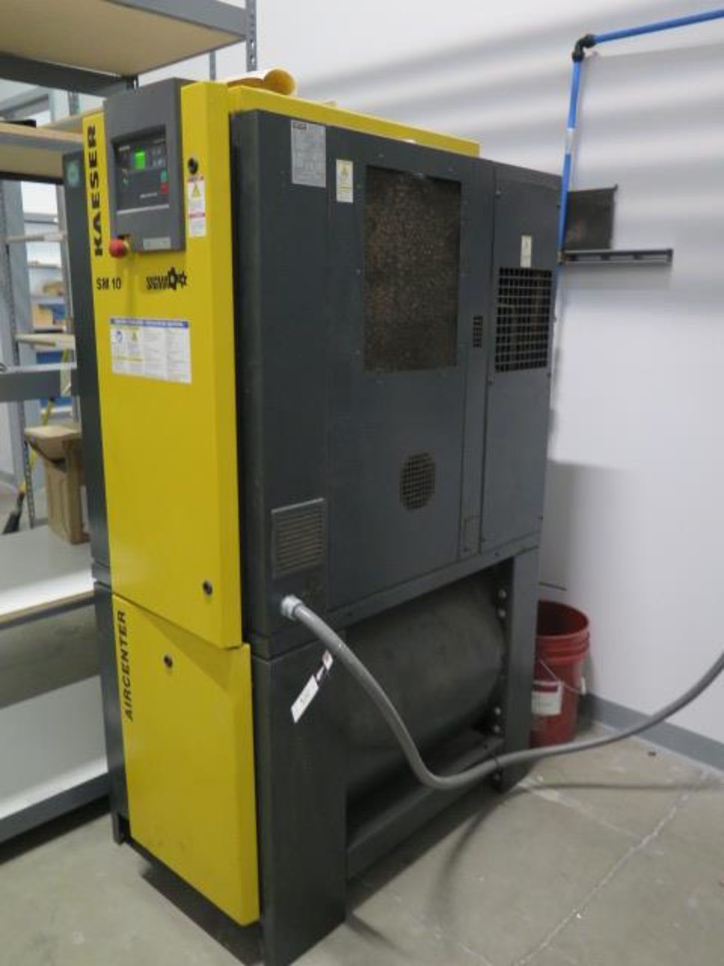 2015 Kaeser Aircenter SM10 10Hp Rotary Air Compressor s/n 1970 w/ Kaeser Sigma Controls, SOLD AS IS - Image 2 of 9