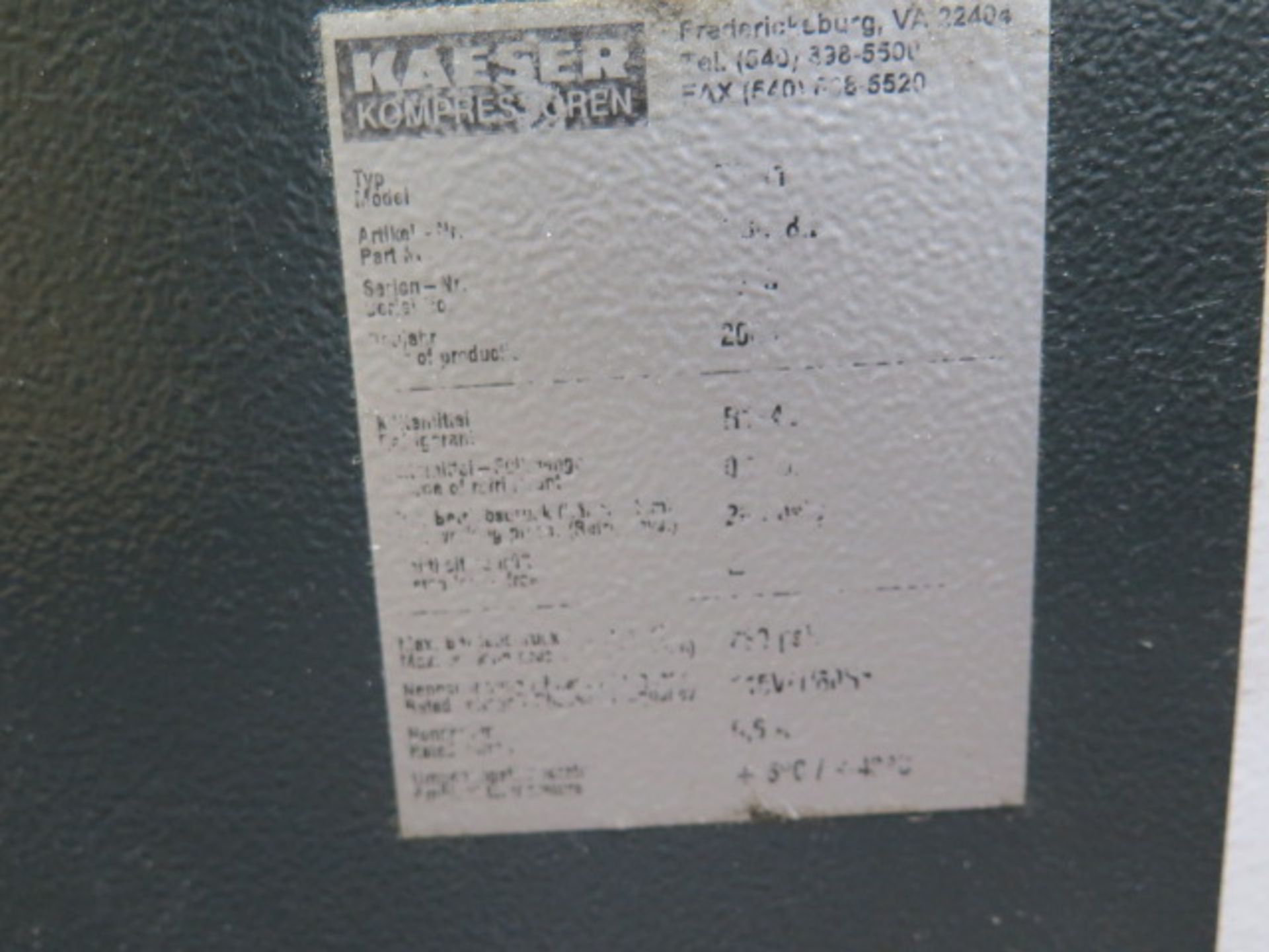 Kaeser Refrigerated Air Dryer (SOLD AS-IS - NO WARRANTY) - Image 5 of 5