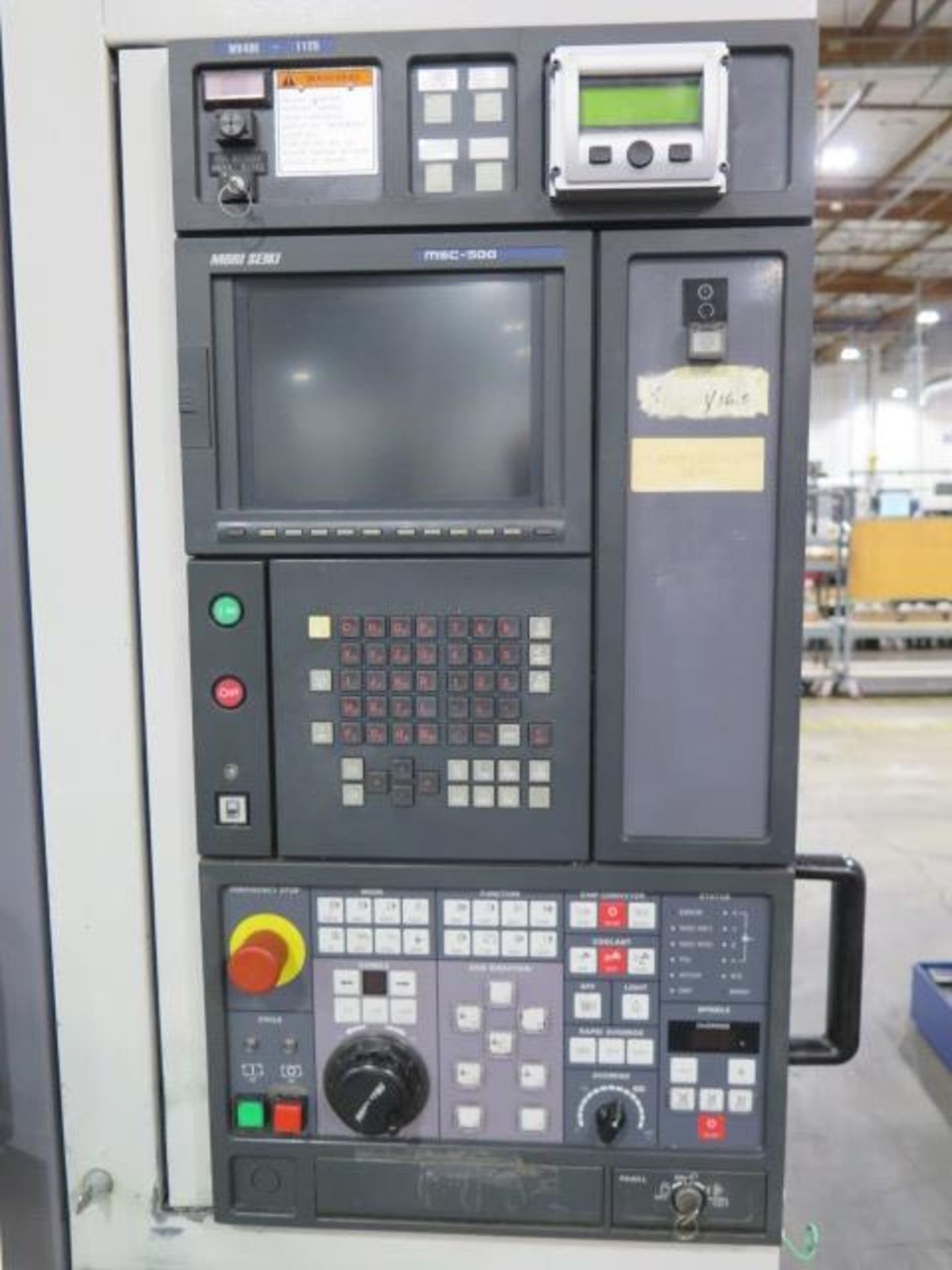 2000 Mori Seiki MV-40E CNC VMC s/n 1125 w/ Mori Seiki MSC-500 Controls, SOLD AS IS - Image 4 of 10