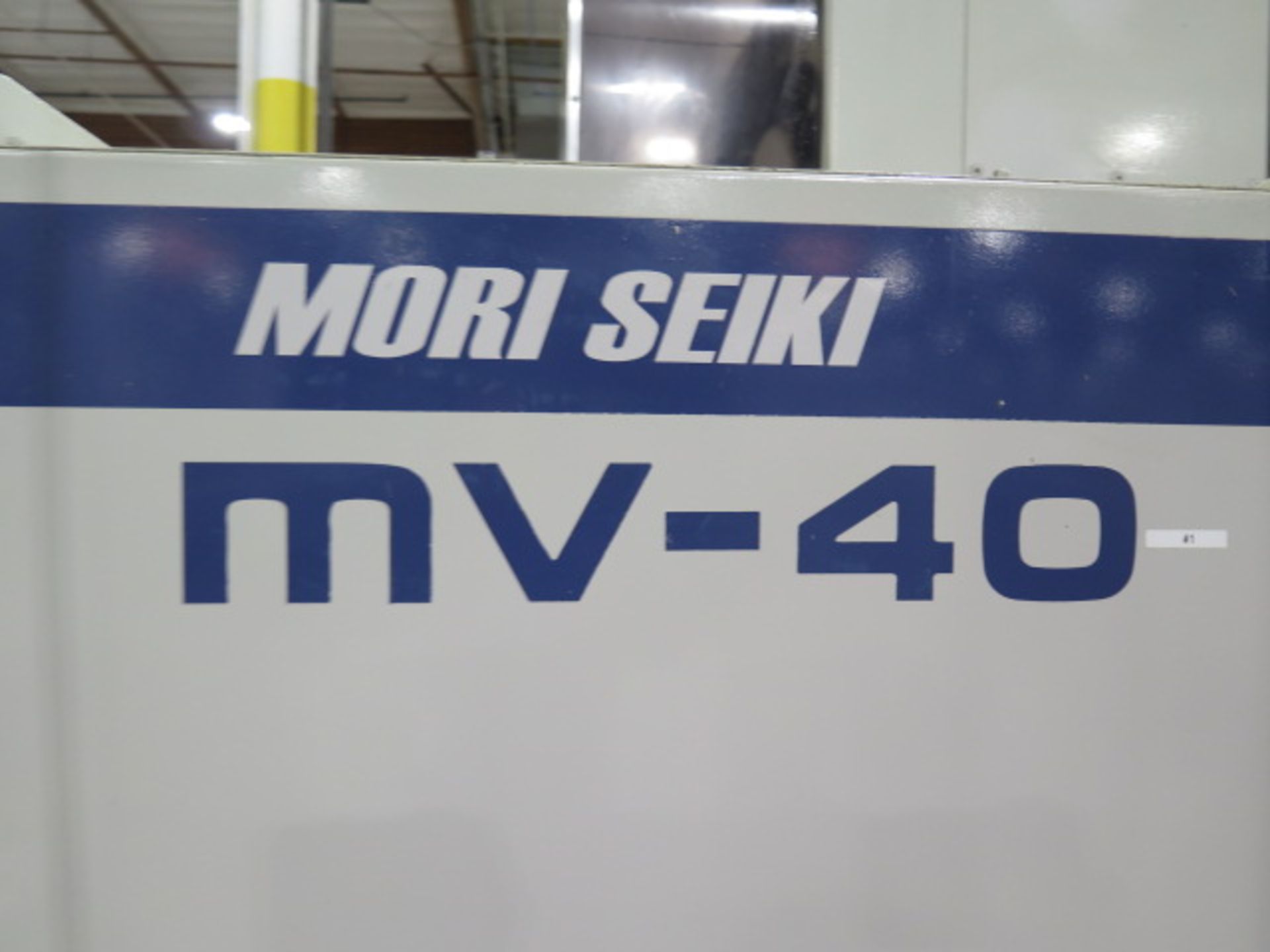 Mori Seiki MV-40B CNC VMC s/n 3246 w/ Fanuc MF-M4 Controls, 20-Station ATC, SOLD AS IS - Image 12 of 17