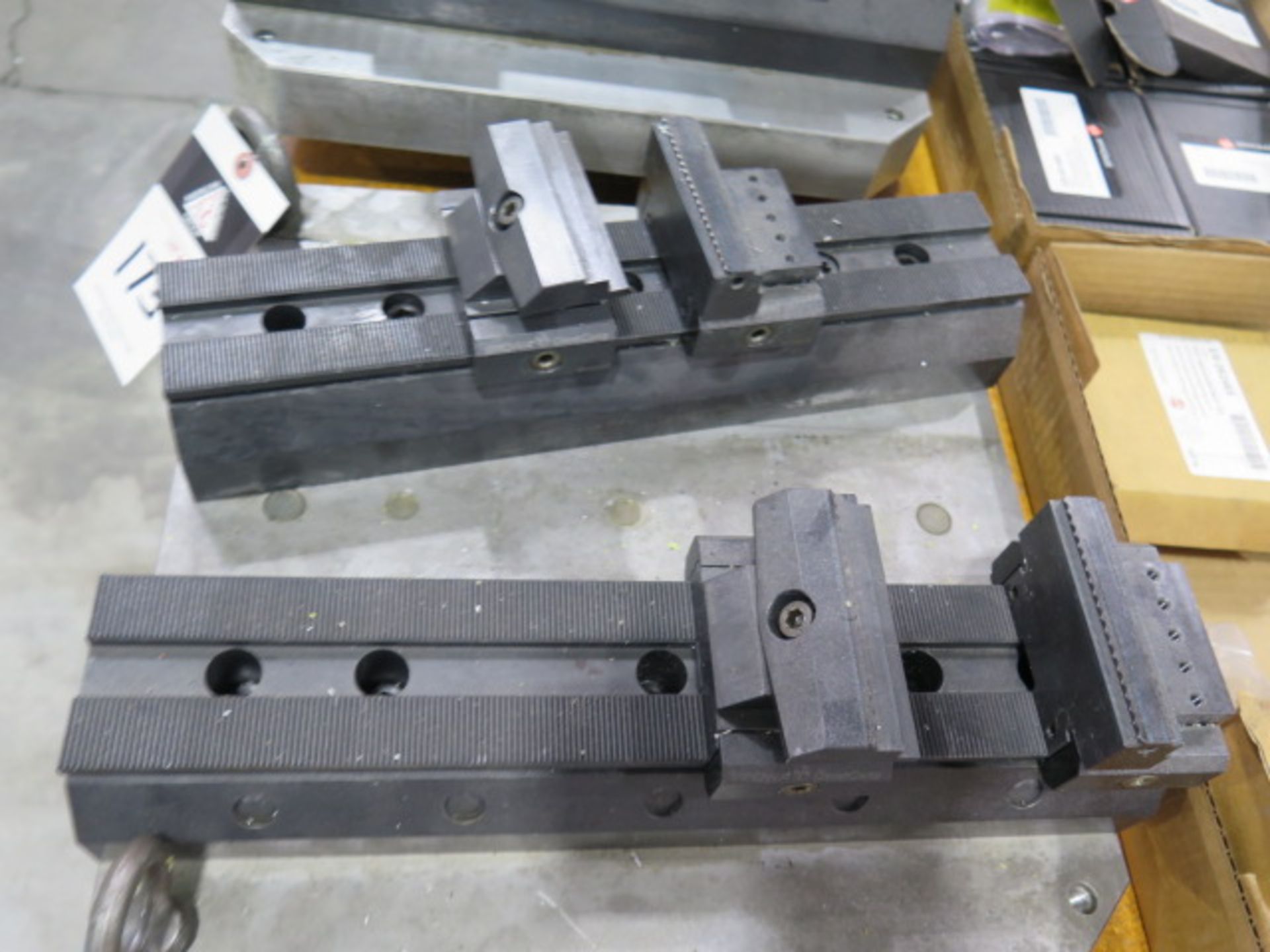 Erowa 4" Clamping Systems (2) w/ Erowa ER-099321 Pallet (SOLD AS-IS - NO WARRANTY) - Image 3 of 7