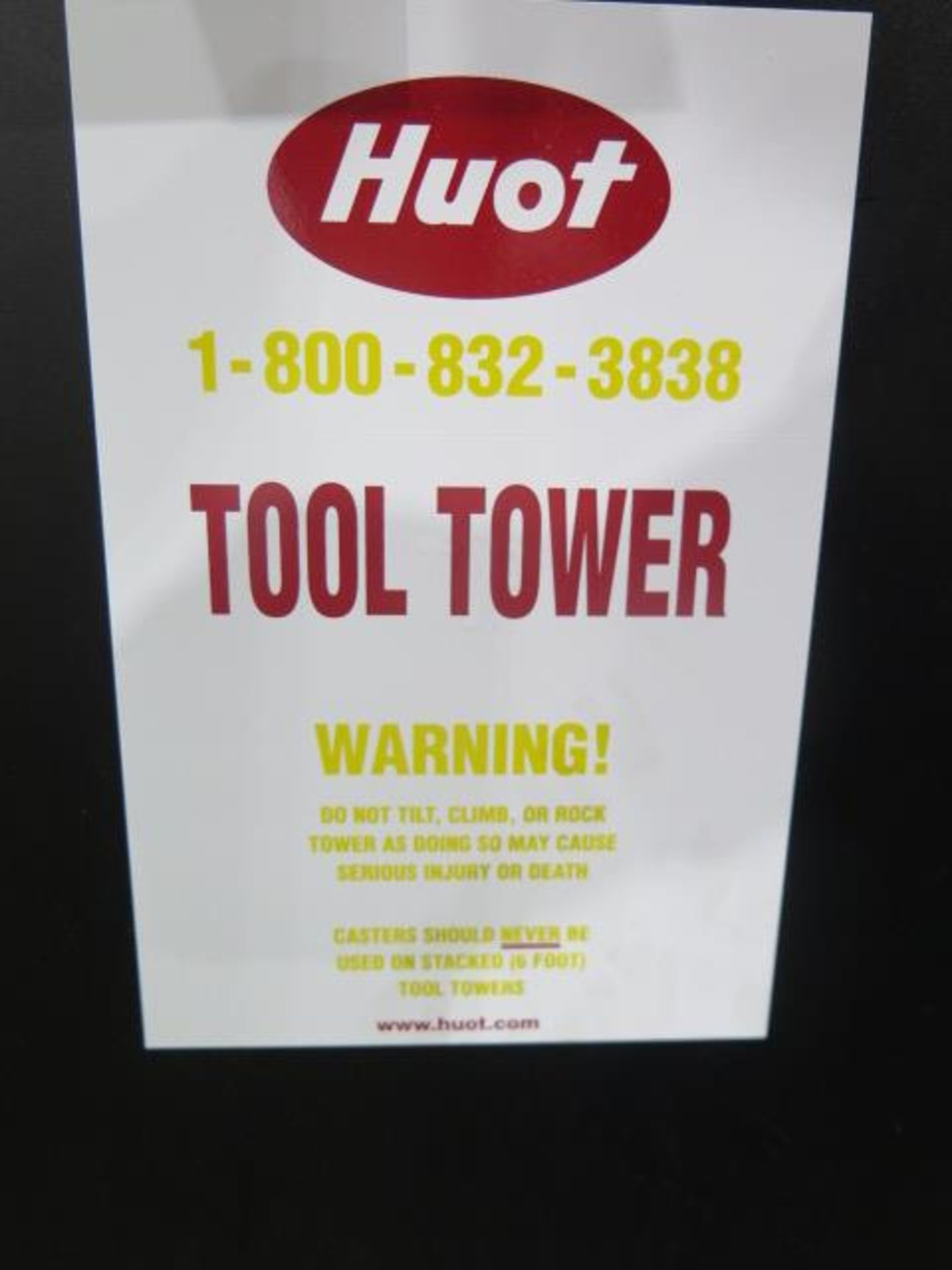 Huot Tool Tower HSK63 Tooling Cart (SOLD AS-IS - NO WARRANTY) - Bild 6 aus 6