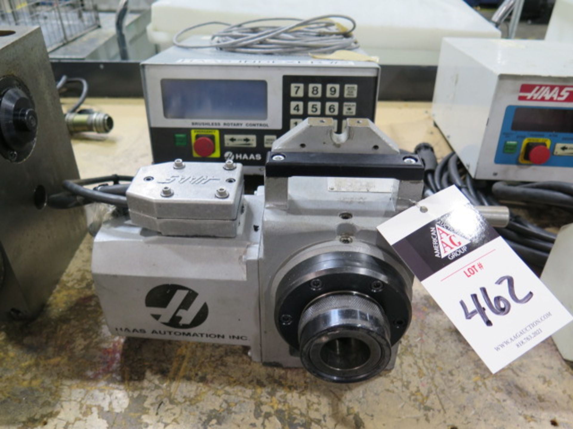 Haas HA-5C 4th Axis 5C Rotary Head w/ Haas Servo Controller (SOLD AS-IS - NO WARRANTY)