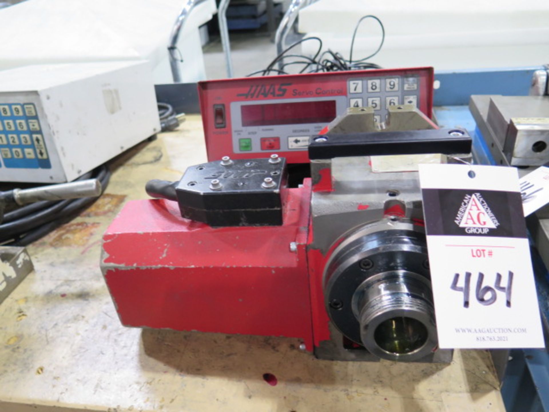 Haas HA-5C 4th Axis 5C Rotary Head w/ Haas Servo Controller (SOLD AS-IS - NO WARRANTY)