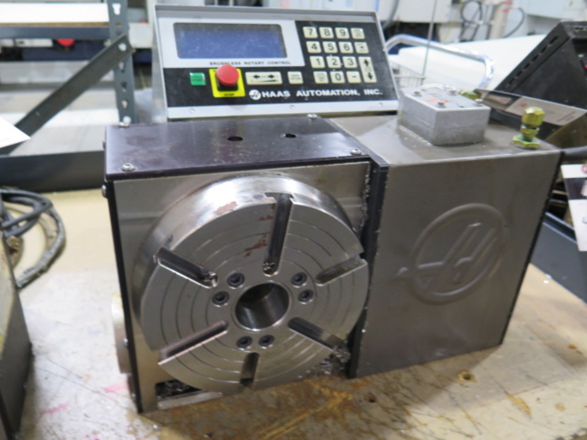 Haas HRT-210 4th Axis 8” Rotary Table w/ Haas Servo Controller (SOLD AS-IS - NO WARRANTY) - Bild 2 aus 7