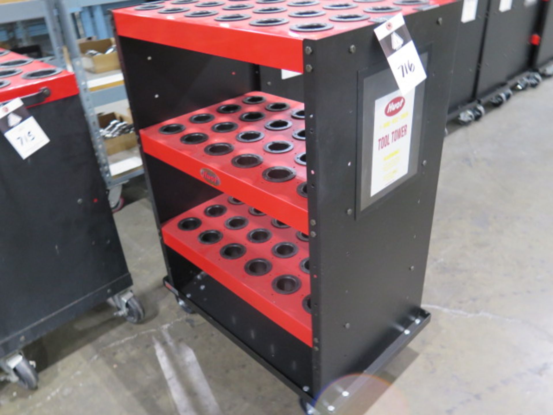 Huot Tool Tower HSK63 Tooling Cart (SOLD AS-IS - NO WARRANTY)