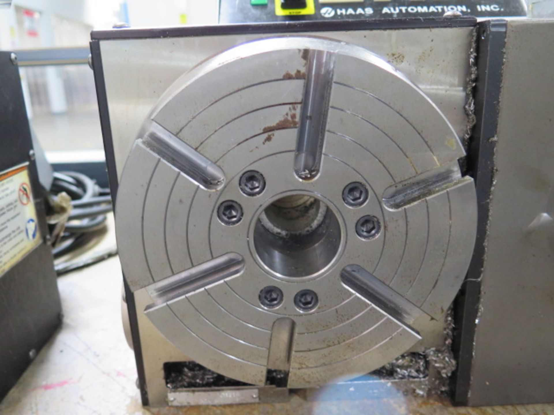 Haas HRT-210 4th Axis 8” Rotary Table w/ Haas Servo Controller (SOLD AS-IS - NO WARRANTY) - Bild 4 aus 7