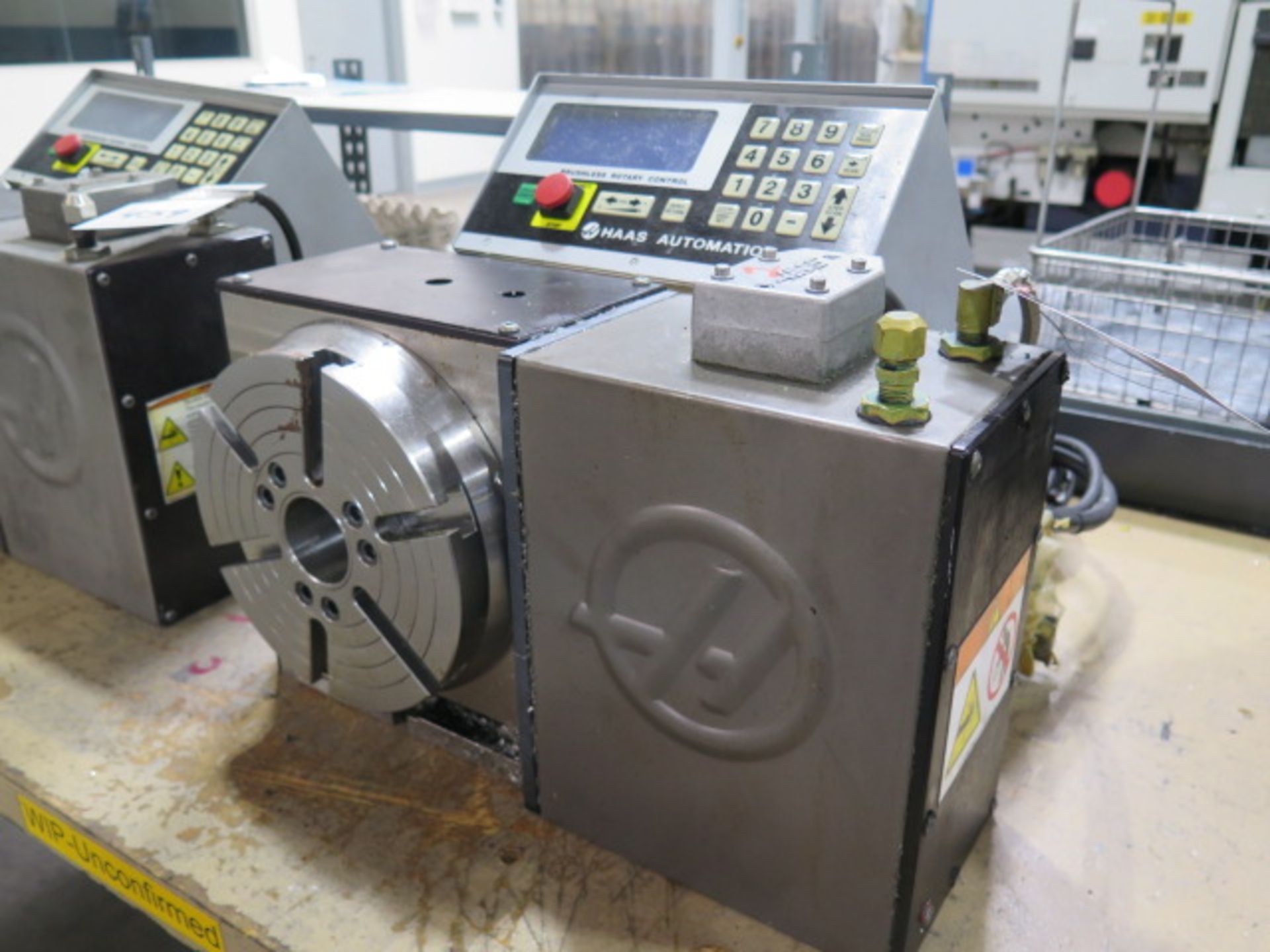 Haas HRT-210 4th Axis 8” Rotary Table w/ Haas Servo Controller (SOLD AS-IS - NO WARRANTY) - Bild 3 aus 7