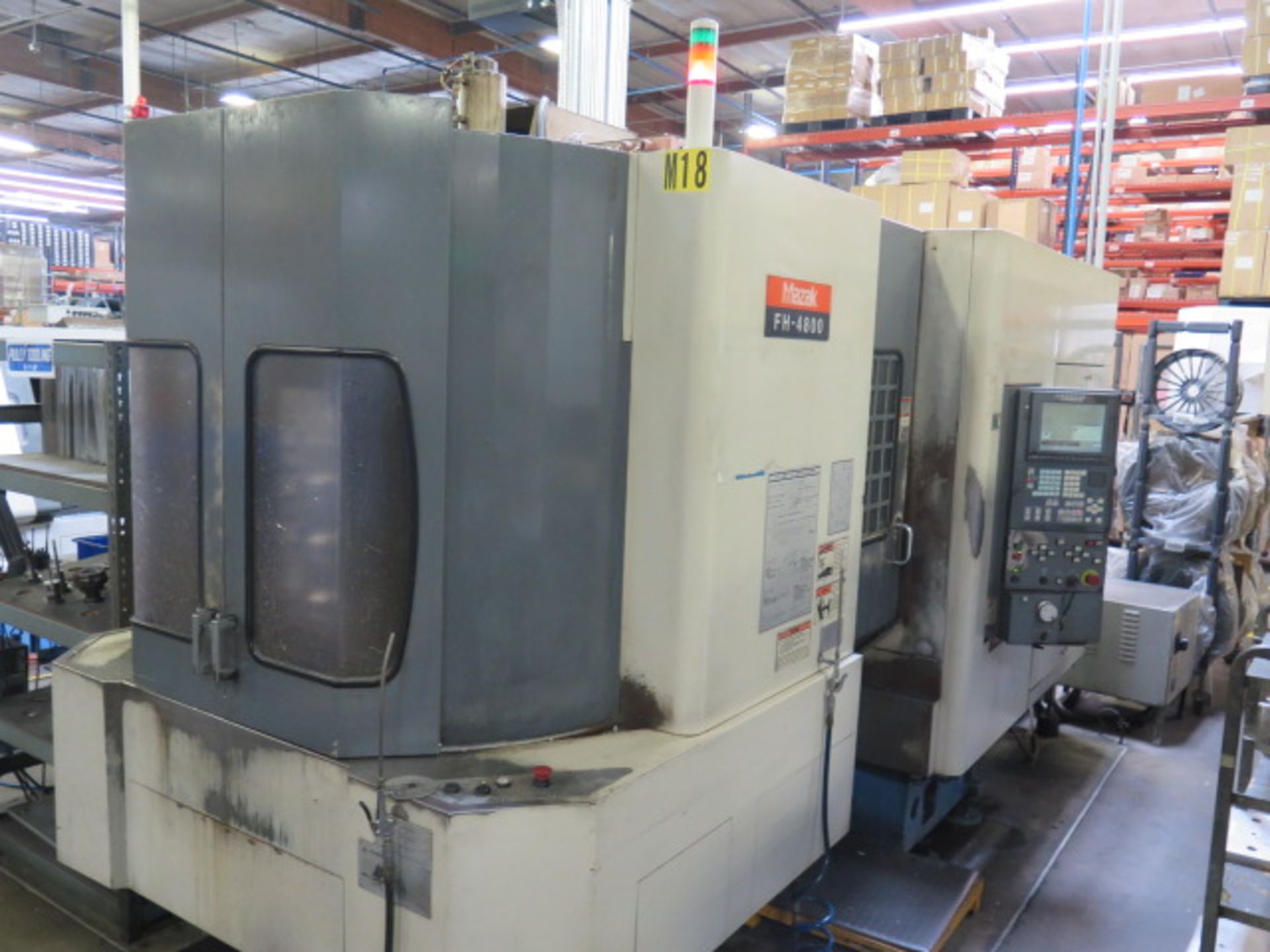 Mazak FH 4800 2-Pallet CNC HMC (TOOLING NOT INCLUDED) w/ Mazatrol 640M PC-Fusion-CNC, SOLD AS IS - Image 3 of 29