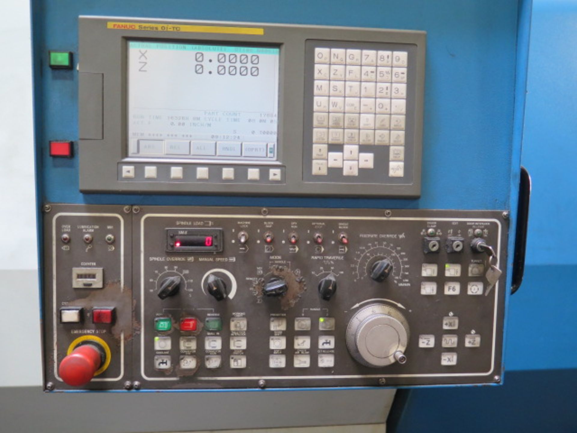 Femco HL-55S CNC Turning Center (TOOLING NOT INCLUDED) w/ Fanuc 0i-TC Controls,12-Station,SOLD AS IS - Image 4 of 16