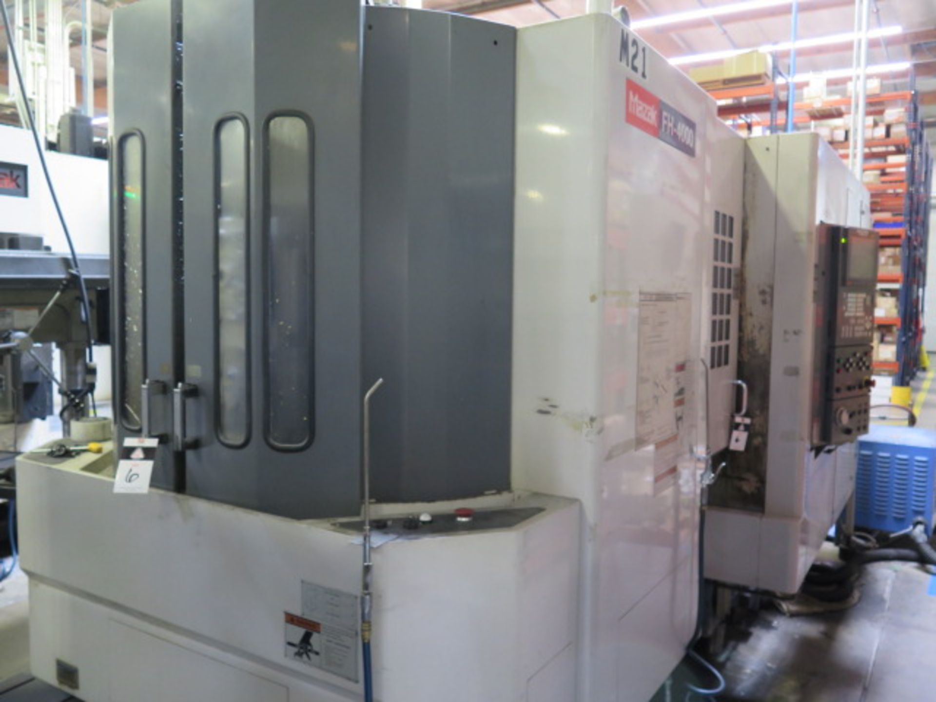 2001 Mazak FH 4000 2-Pallet CNC HMC (TOOLING NOT INCLUDED) w/ Mazatrol 640M PC-Fusion, SOLD AS IS - Image 2 of 25
