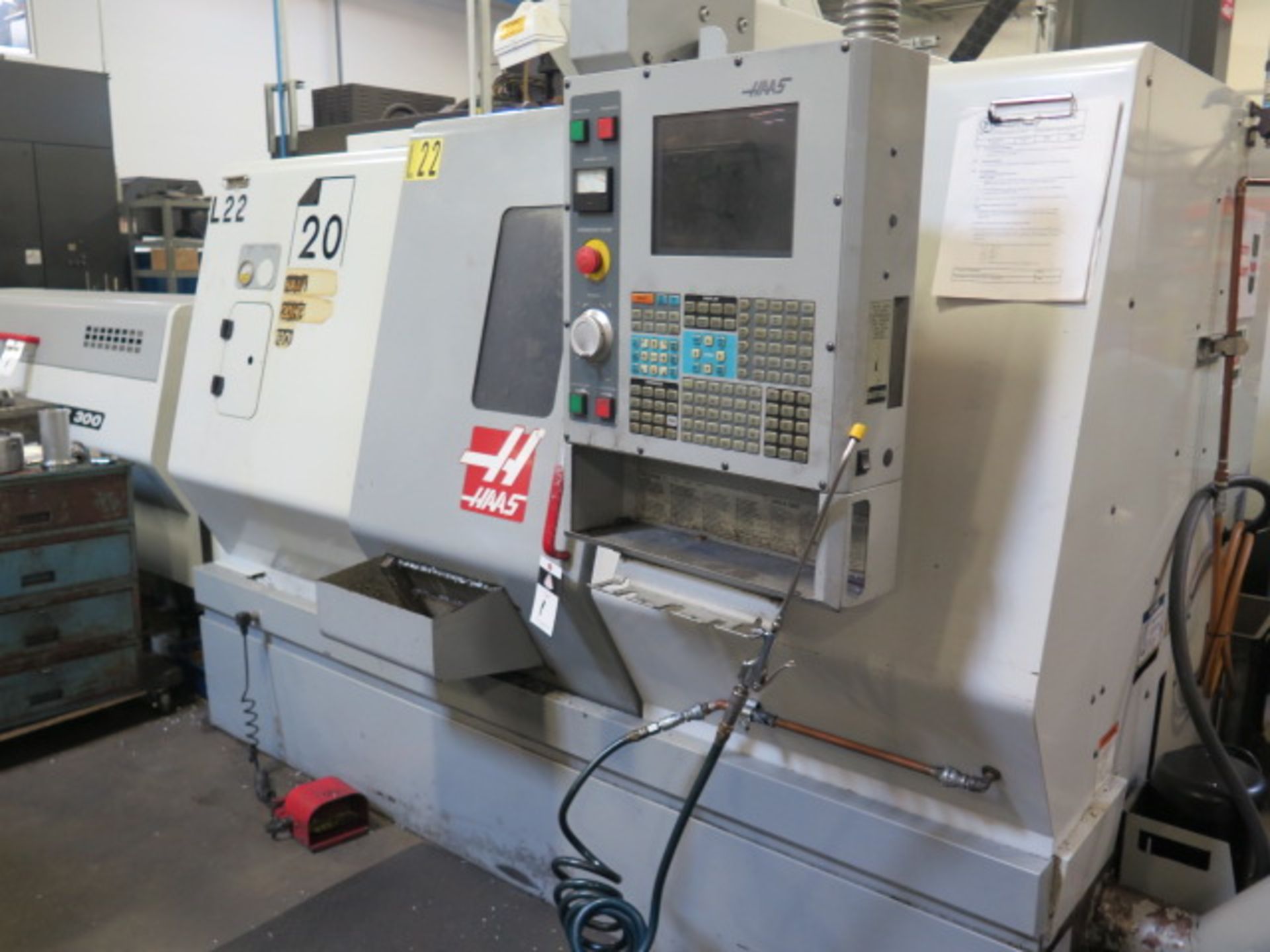 2004 Haas SL-20 CNC Turning Center (TOOLING NOT INCLUDED) w/ Tool Presetter, 10-Station, SOLD AS IS - Image 2 of 19