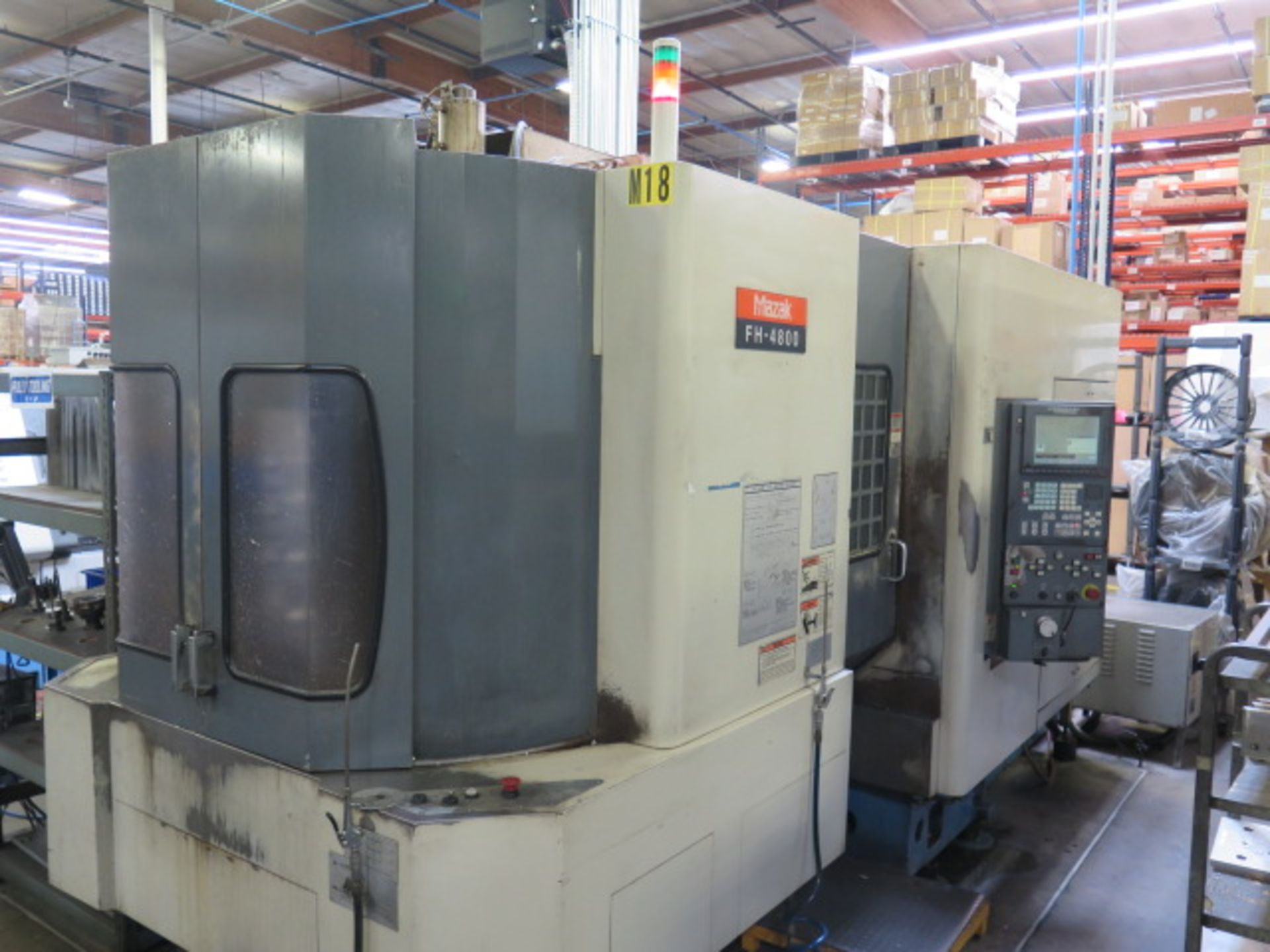 Mazak FH 4800 2-Pallet CNC HMC (TOOLING NOT INCLUDED) w/ Mazatrol 640M PC-Fusion-CNC, SOLD AS IS - Image 2 of 29