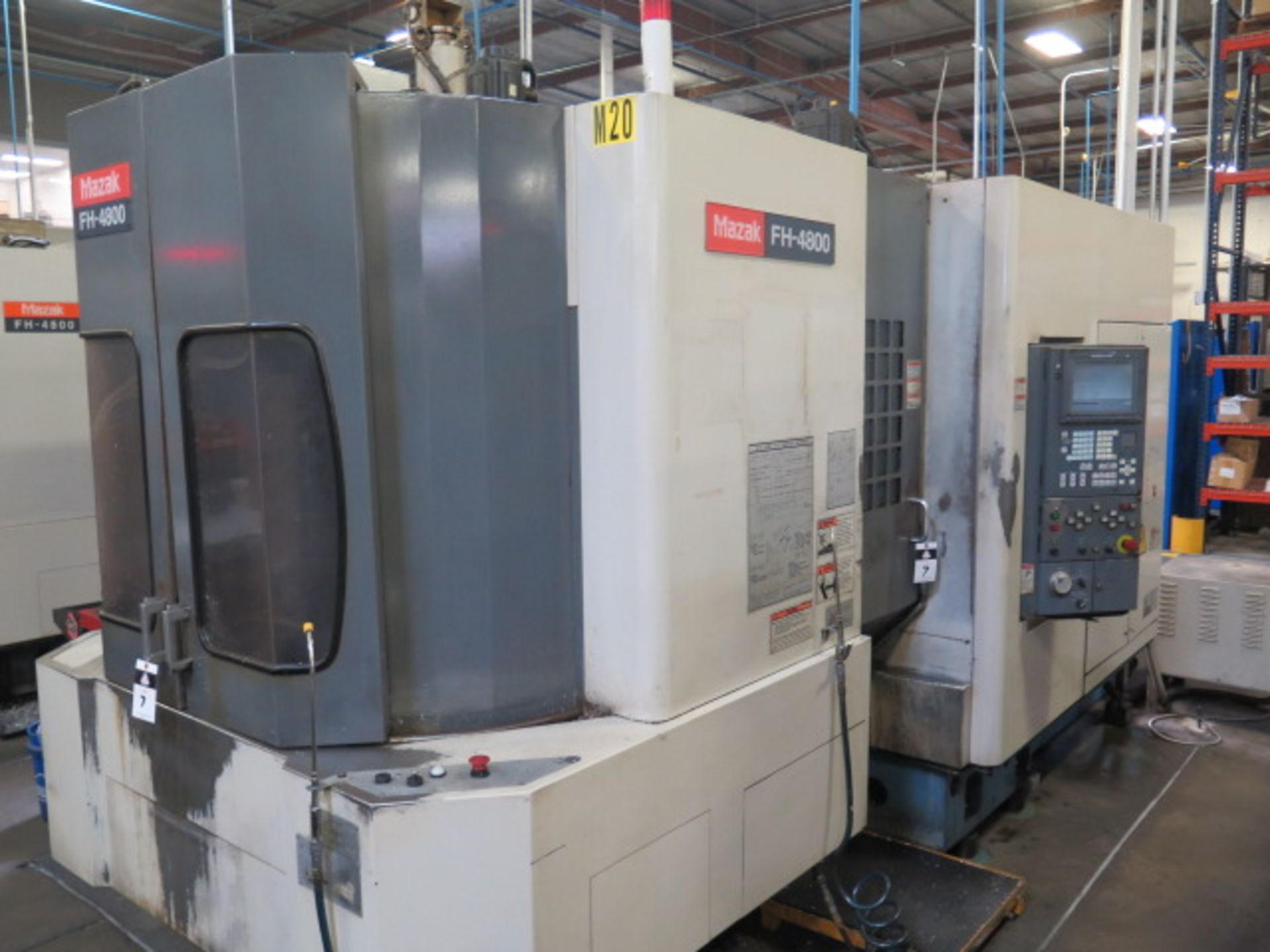 2001 Mazak FH 4800 2-Pallet CNC HMC (TOOLING NOT INCLUDED) w/ Mazatrol 640M PC-Fusion-CNC,SOLD AS IS