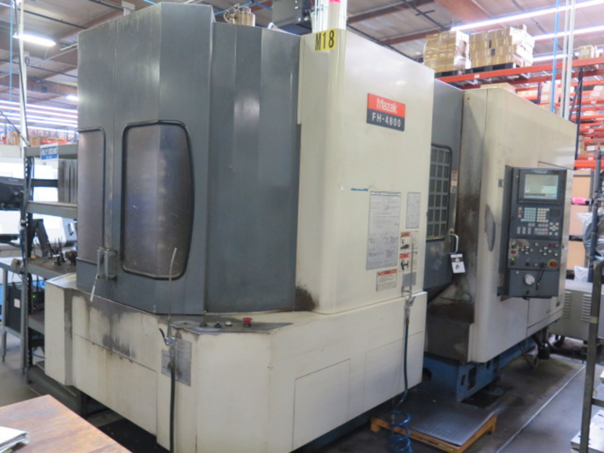 Mazak FH 4800 2-Pallet CNC HMC (TOOLING NOT INCLUDED) w/ Mazatrol 640M PC-Fusion-CNC, SOLD AS IS - Image 4 of 29