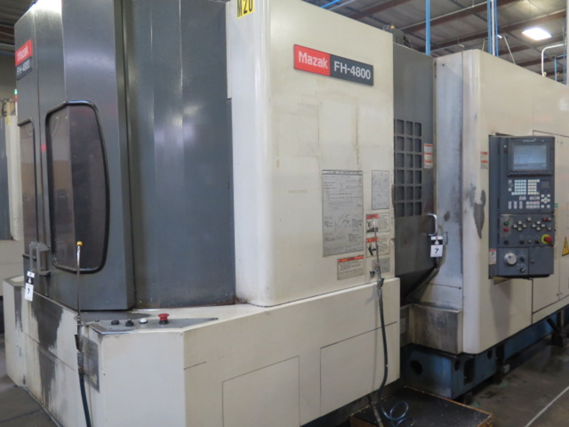 2001 Mazak FH 4800 2-Pallet CNC HMC (TOOLING NOT INCLUDED) w/ Mazatrol 640M PC-Fusion-CNC,SOLD AS IS - Image 2 of 25