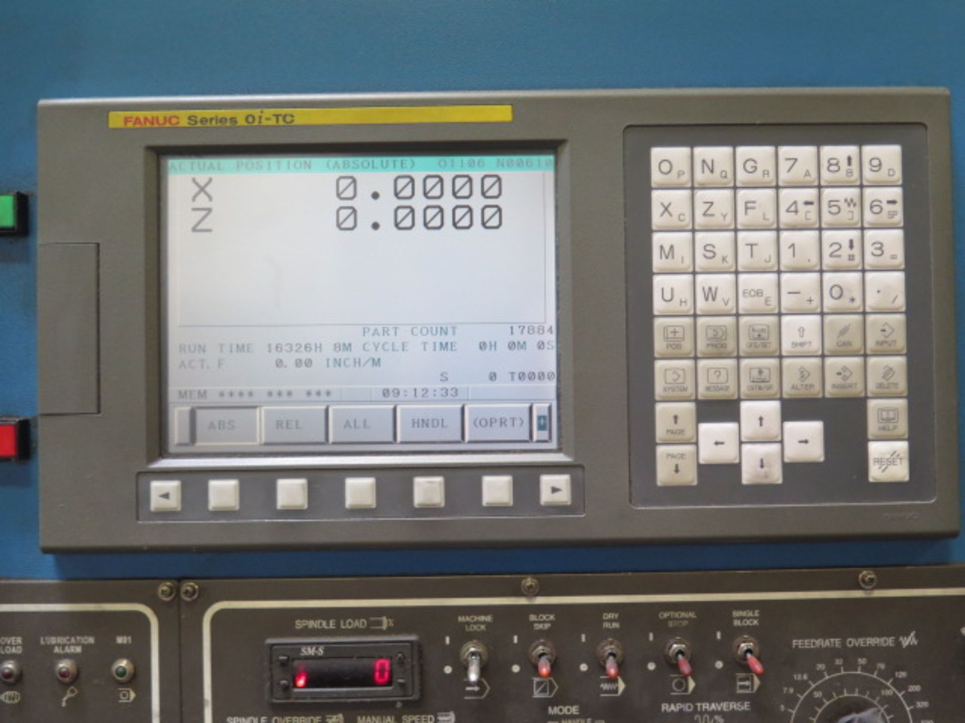 Femco HL-55S CNC Turning Center (TOOLING NOT INCLUDED) w/ Fanuc 0i-TC Controls,12-Station,SOLD AS IS - Image 6 of 16