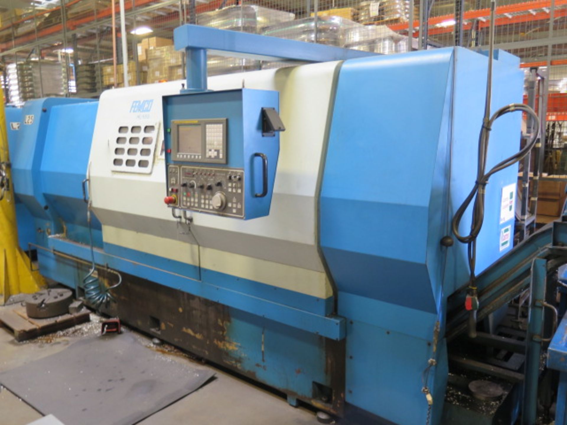 Femco HL-55S CNC Turning Center (TOOLING NOT INCLUDED) w/ Fanuc 0i-TC Controls,12-Station,SOLD AS IS