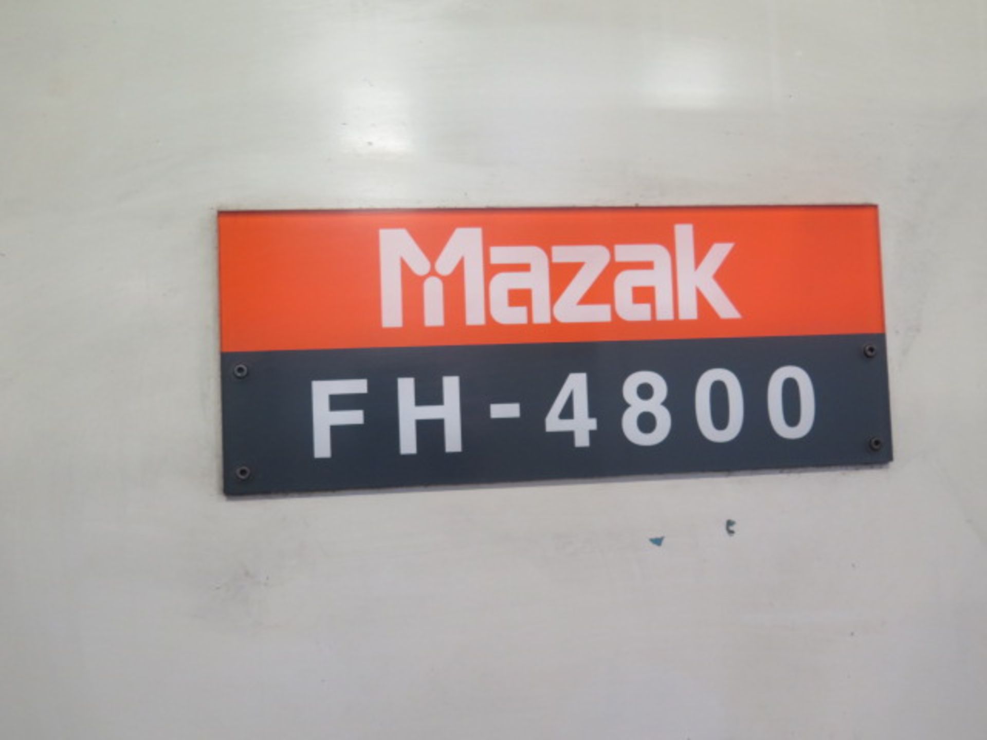 Mazak FH 4800 2-Pallet CNC HMC (TOOLING NOT INCLUDED) w/ Mazatrol 640M PC-Fusion-CNC, SOLD AS IS - Image 6 of 29