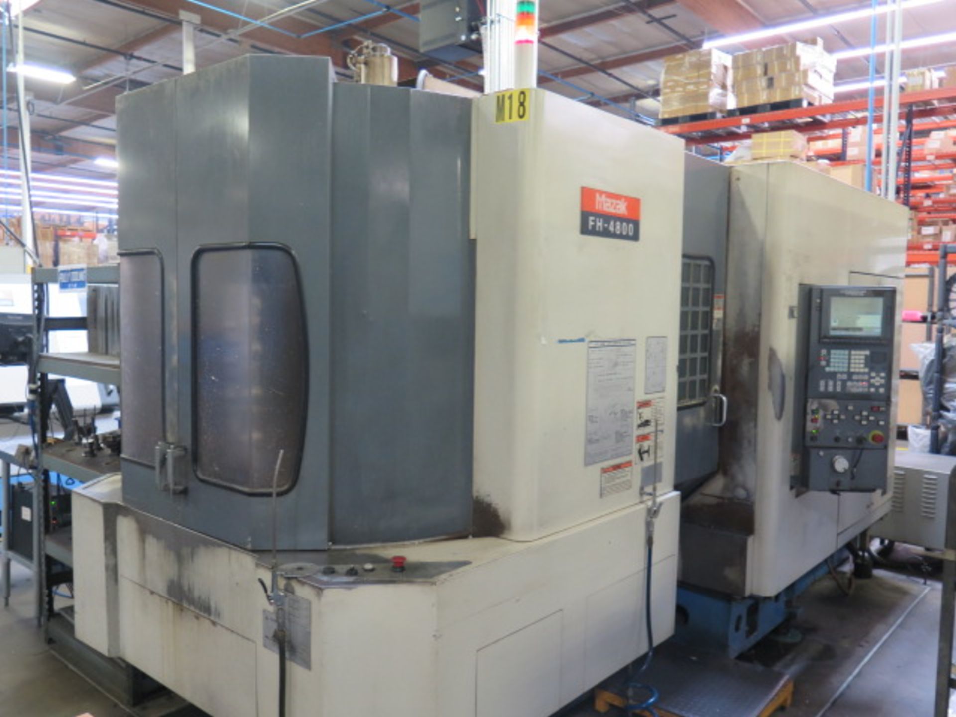 Mazak FH 4800 2-Pallet CNC HMC (TOOLING NOT INCLUDED) w/ Mazatrol 640M PC-Fusion-CNC, SOLD AS IS