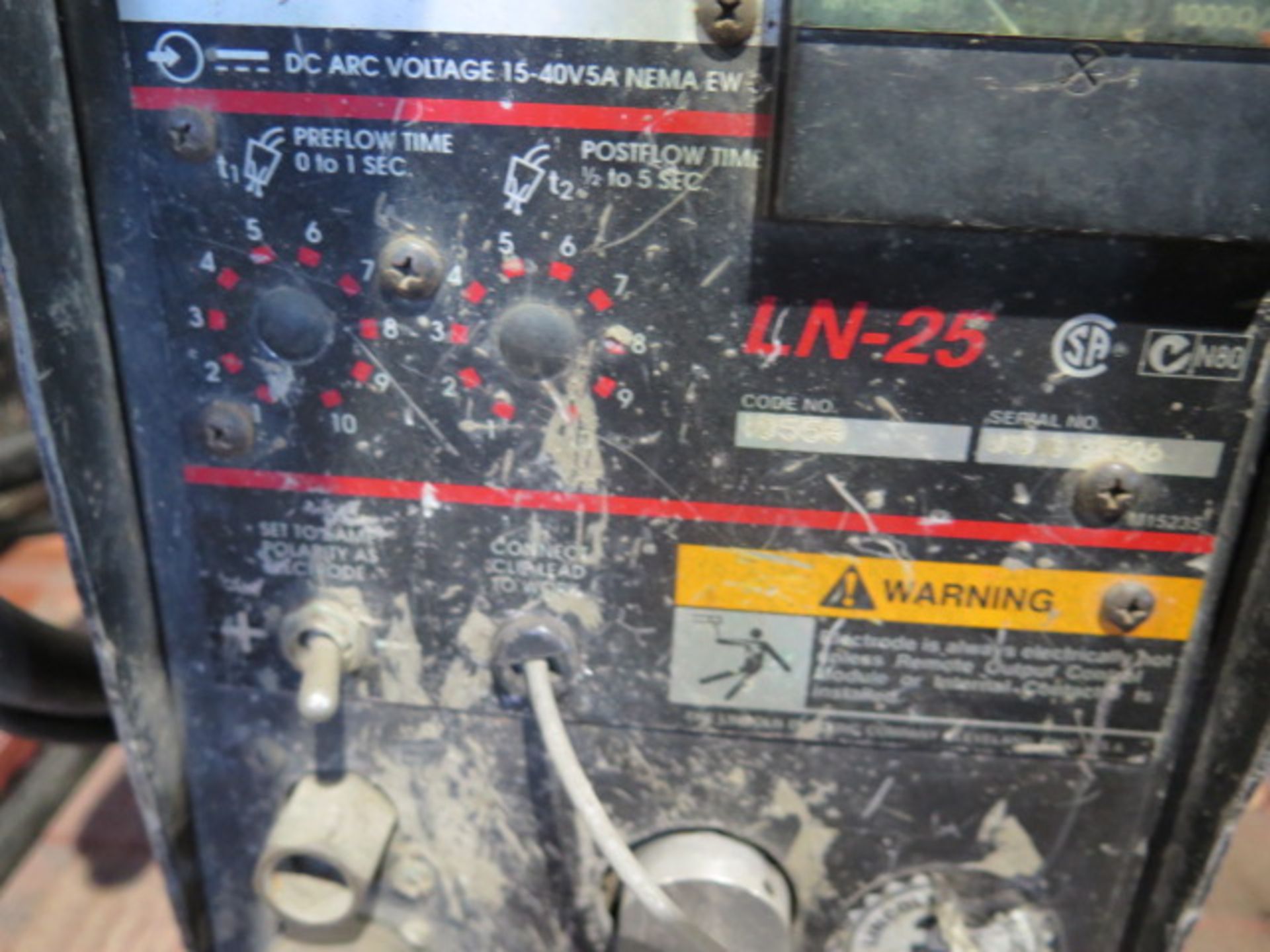 Lincoln LN-25 Suitcase Style Wire Feeder (SOLD AS-IS - NO WARRANTY) - Image 6 of 6