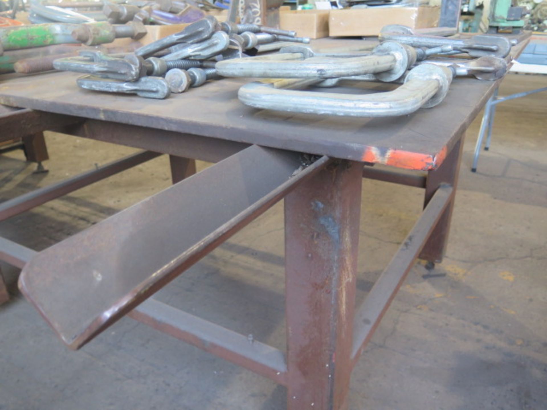 60" x 120" x 3/4" Steel Welding Table (SOLD AS-IS - NO WARRANTY) - Image 4 of 7