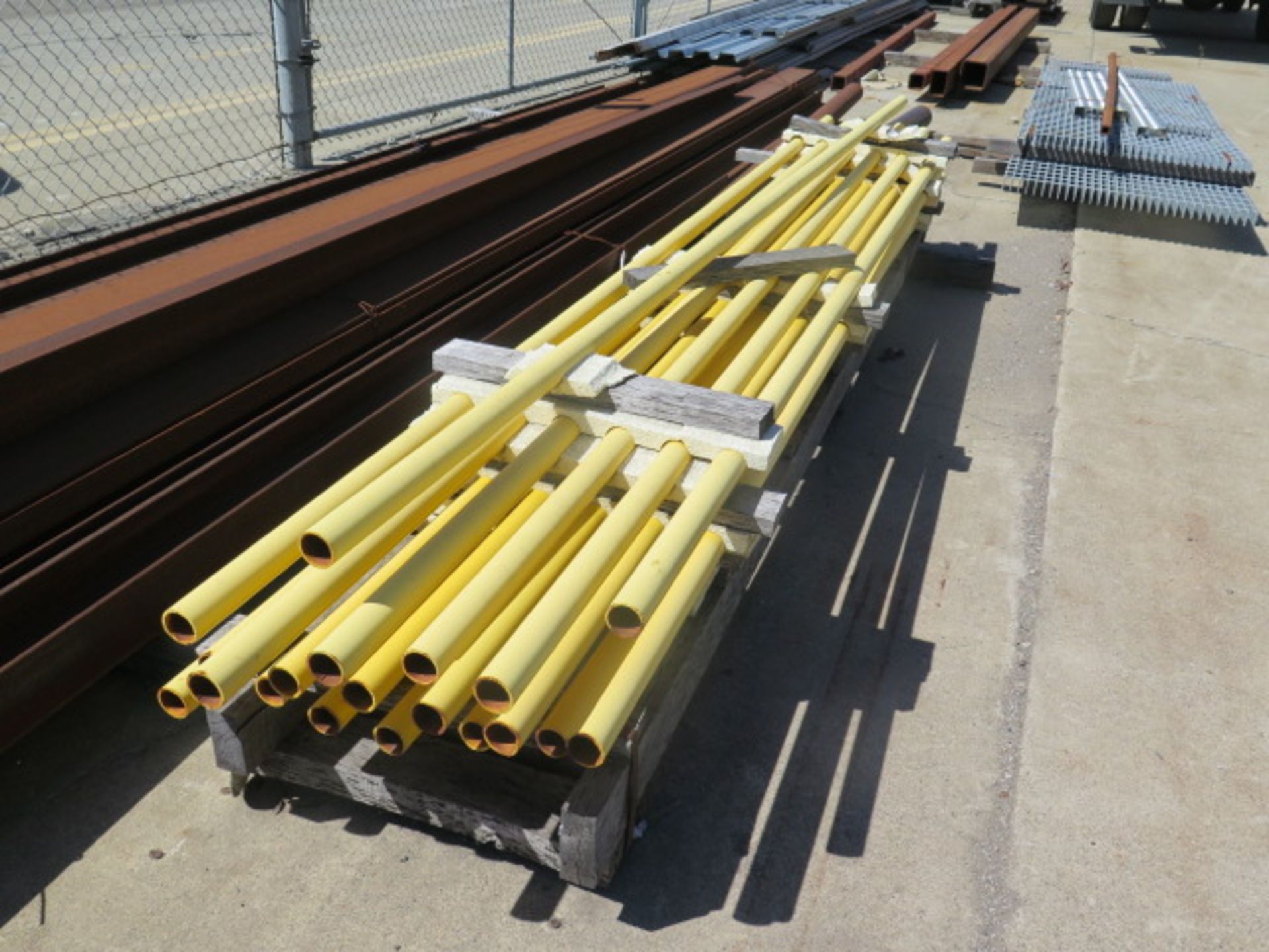 Raw Materials H-Beam, I-Beam, Channel, Square and Round Tubing, Angle and Galvanized Grating (SOLD - Image 18 of 22