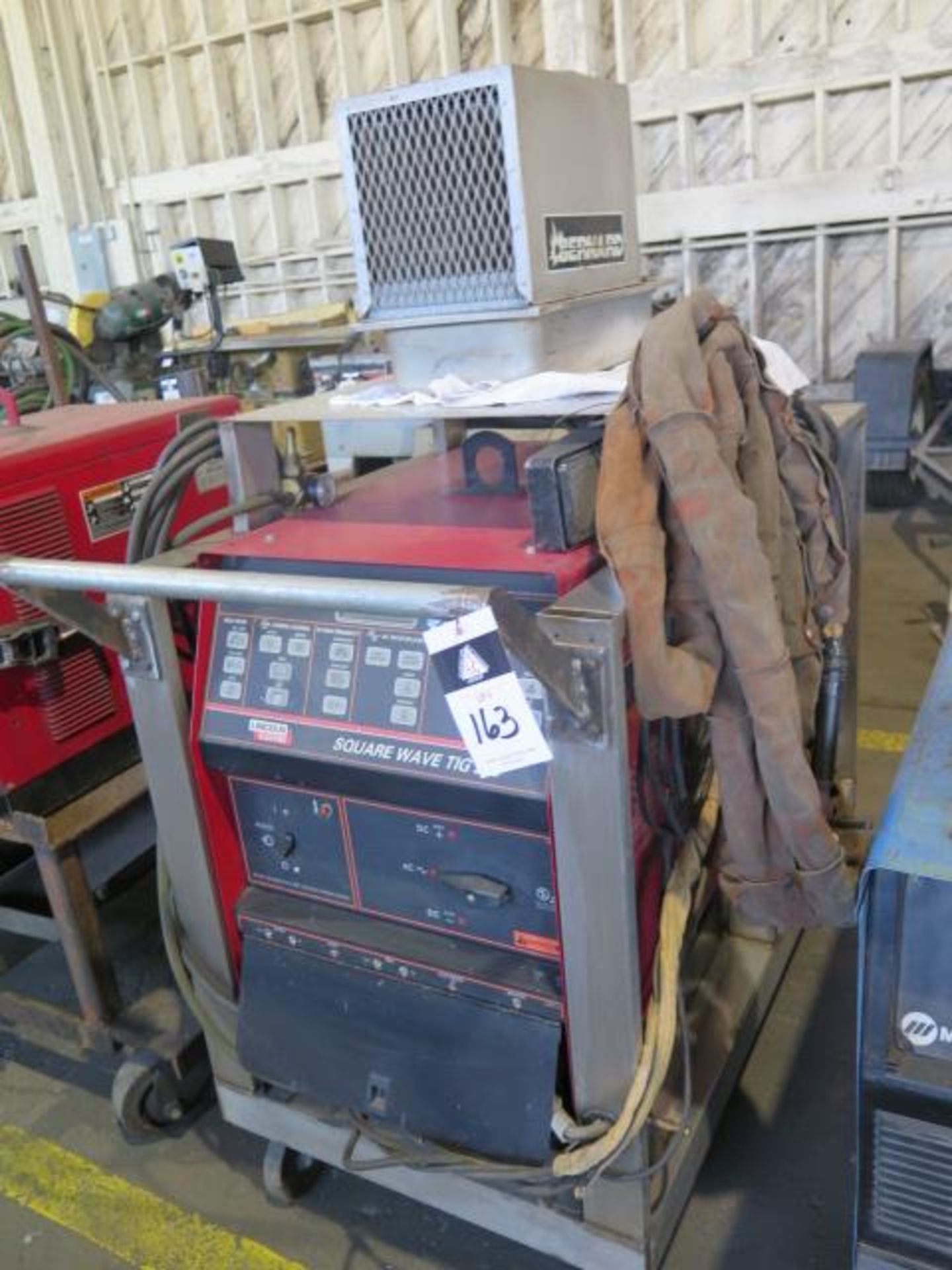 Lincoln Square Wave TIG 255 AC/DC Arc Welding Power Source w/ Cart (SOLD AS-IS - NO WARRANTY) - Image 2 of 8