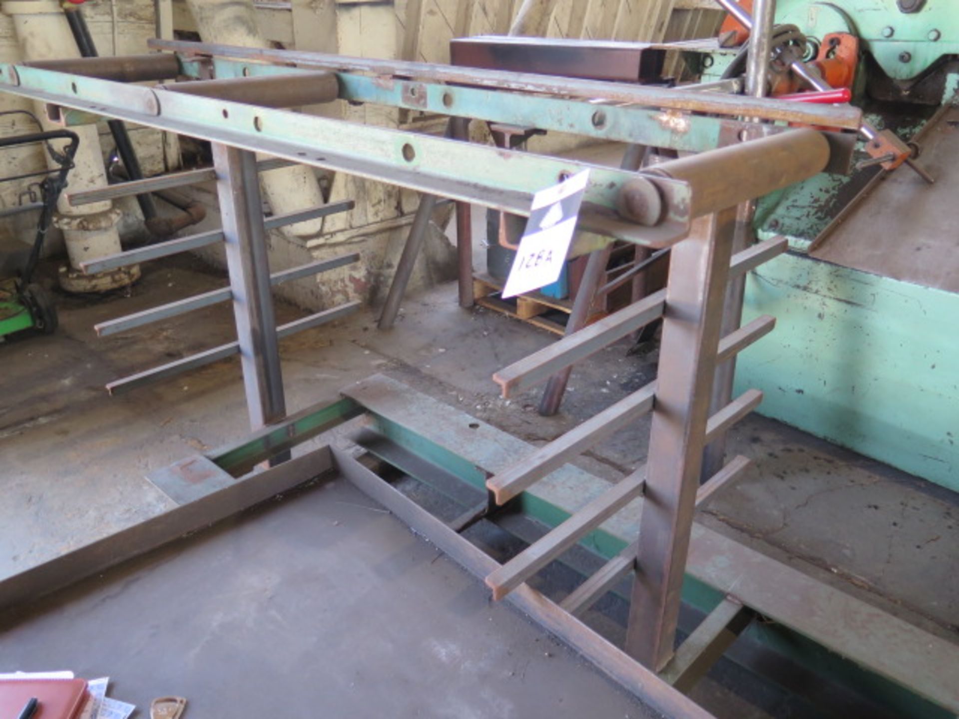 Material Rack and Steel Table (SOLD AS-IS - NO WARRANTY) - Image 6 of 6