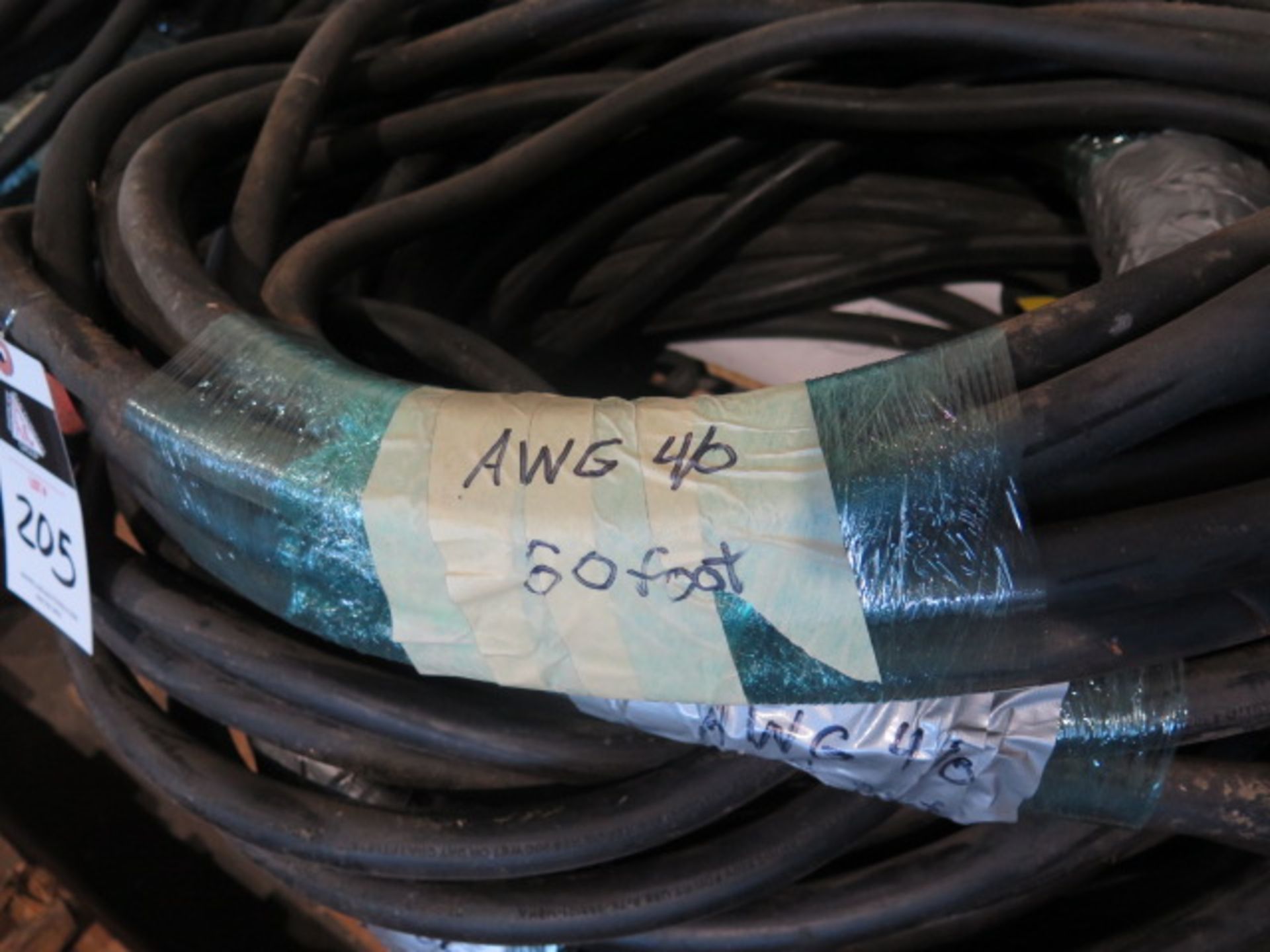 Welding 2000 Volt AWG 4/0 50' Heavy Duty Welding Leads (6) (SOLD AS-IS - NO WARRANTY) - Image 5 of 5