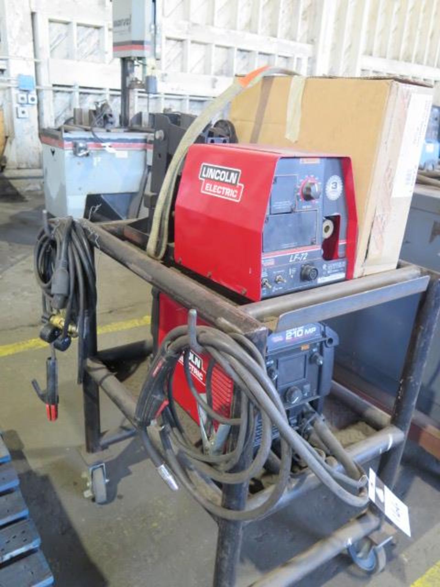 Lincoln Power MIG 210MP MIG Welding Power Source w/ Lincoln Magnum PRO 100SG Spool Gun, SOLD AS IS - Image 2 of 13