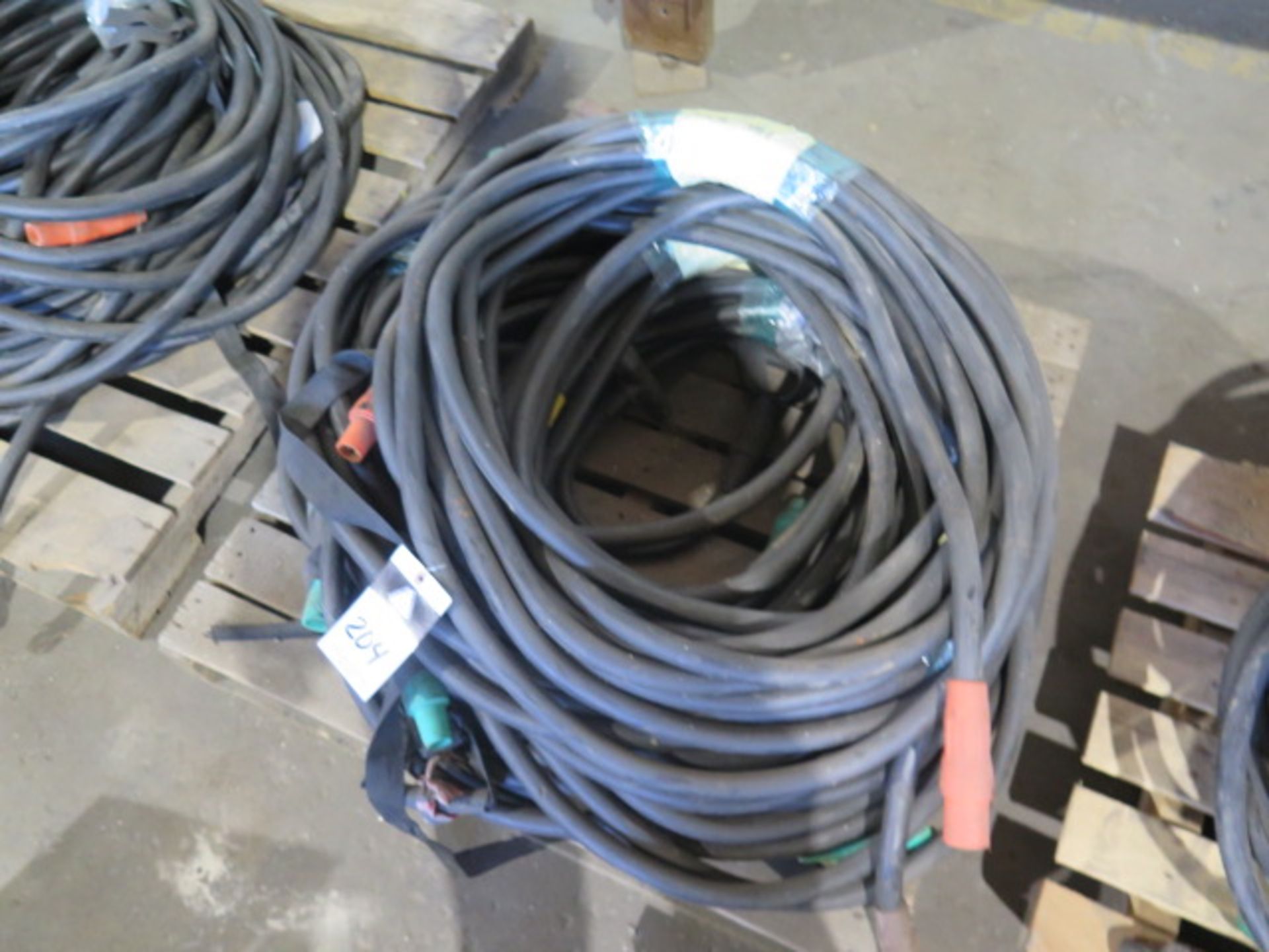 Welding 2000 Volt AWG 4/0 50' Heavy Duty Welding Leads (6) (SOLD AS-IS - NO WARRANTY) - Image 2 of 6