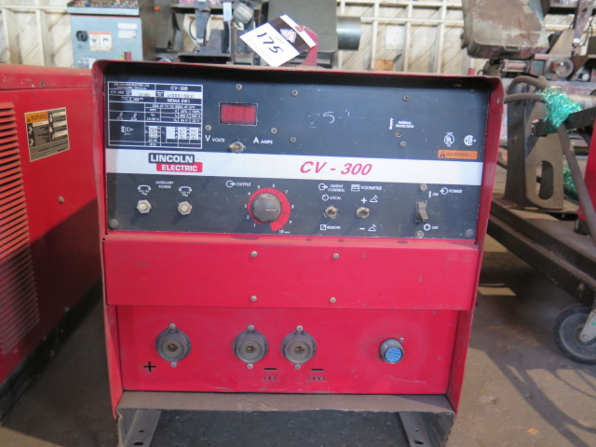 Lincoln CV-305 Arc Welding Power Source (NO CABLES) (SOLD AS-IS - NO WARRANTY) - Image 4 of 5