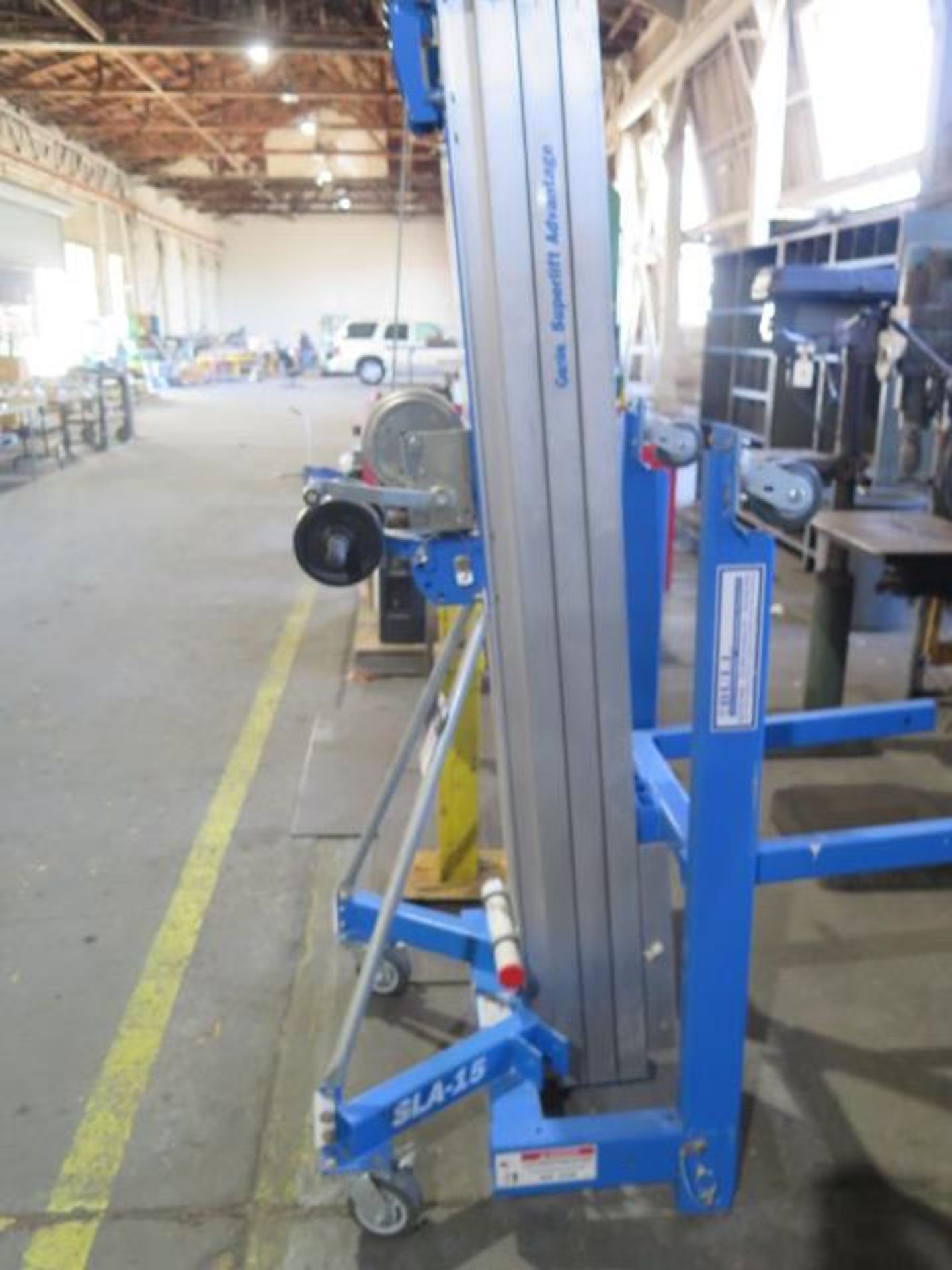 2019 Genie “Superlift Advantage” SLA-15 800 Lb Cap Material Lift (SOLD AS-IS - NO WARRANTY) - Image 8 of 13