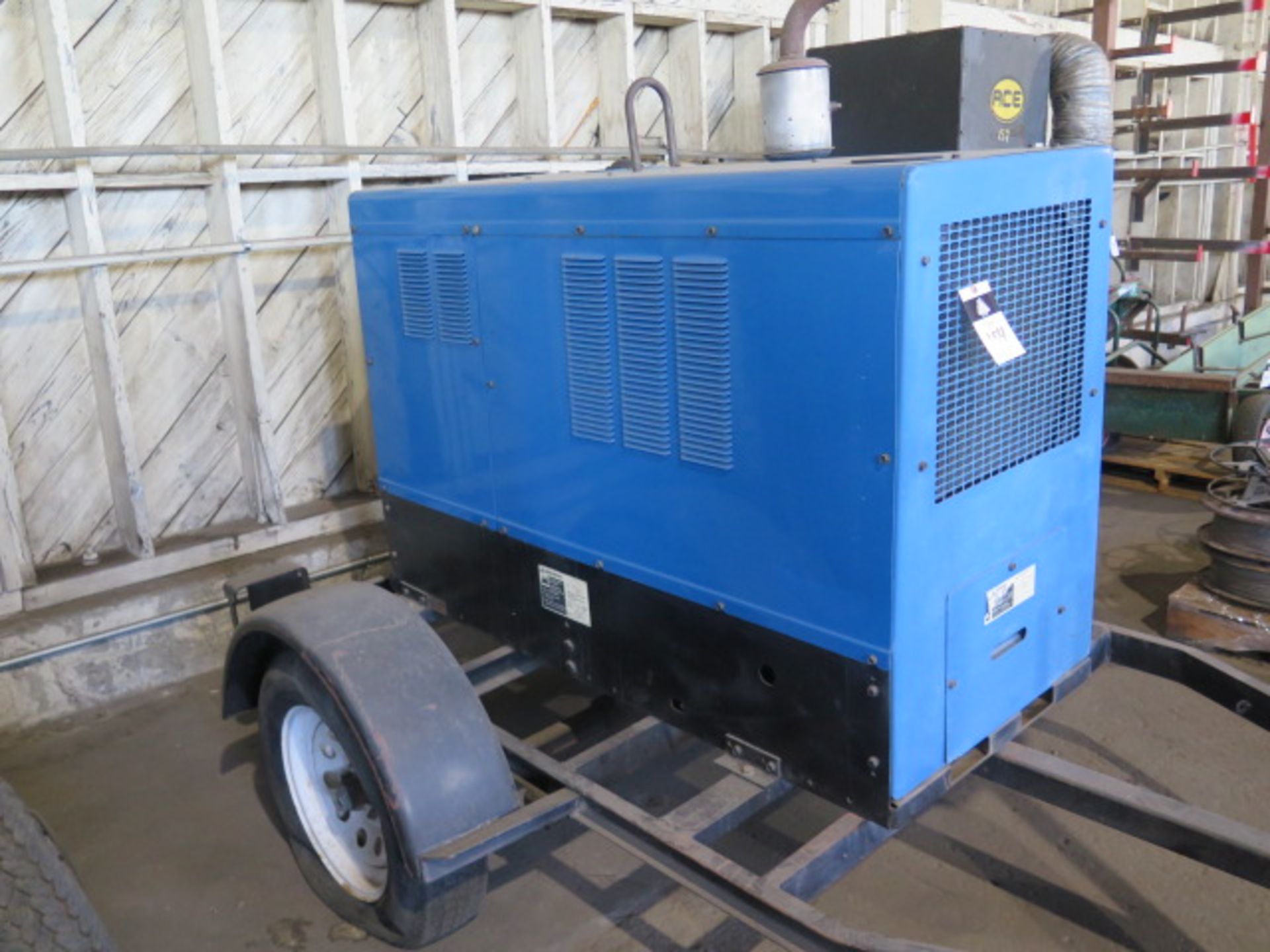 Miller Big Blue 402P Towable Diesel CC/CV-DC Welding Generator w Perkins Diesel Engine, SOLD AS IS - Image 3 of 11