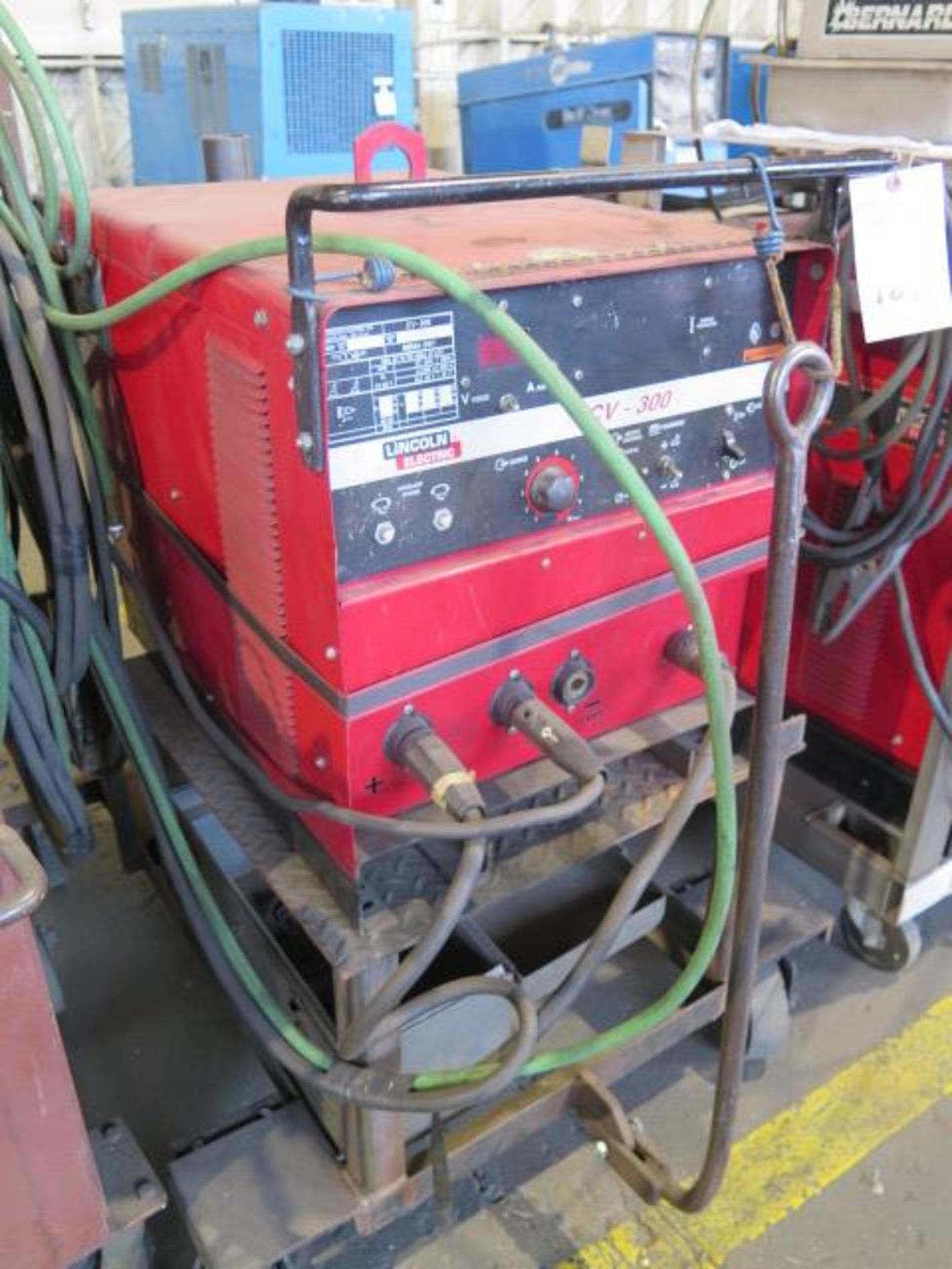 Lincoln CV-300 Arc Welding Power Source w/ Lincoln LF-74 Wire Feeder (SOLD AS-IS - NO WARRANTY) - Image 3 of 8