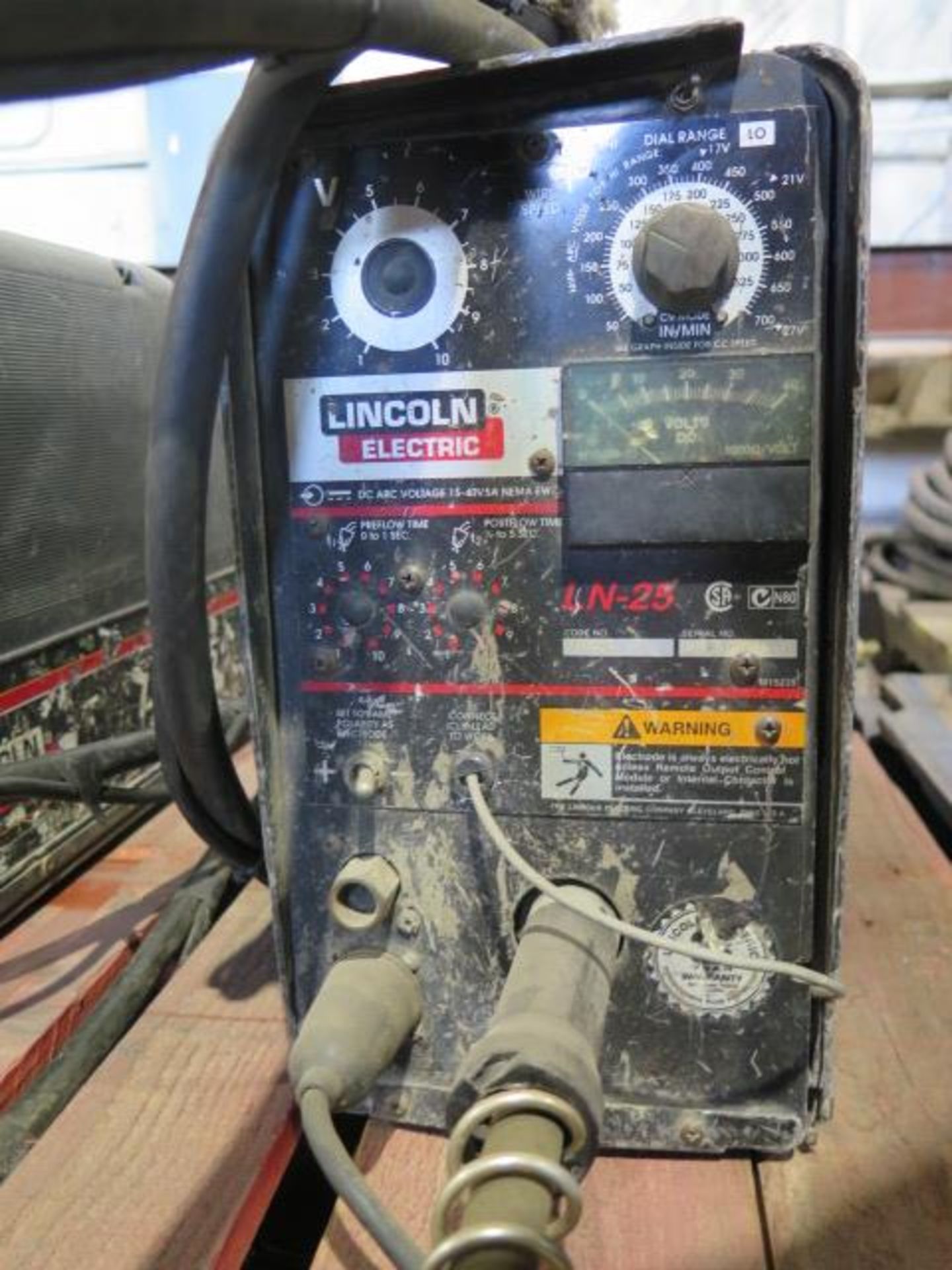 Lincoln LN-25 Suitcase Style Wire Feeder (SOLD AS-IS - NO WARRANTY) - Image 3 of 6