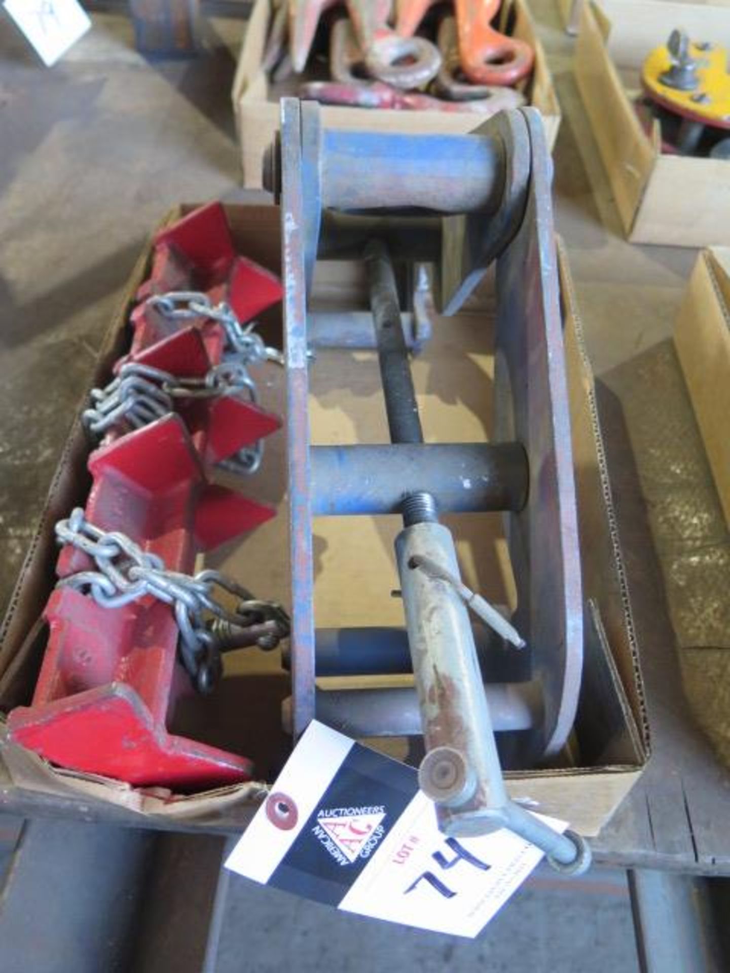 3 Ton I-Beam Clamp (SOLD AS-IS - NO WARRANTY)