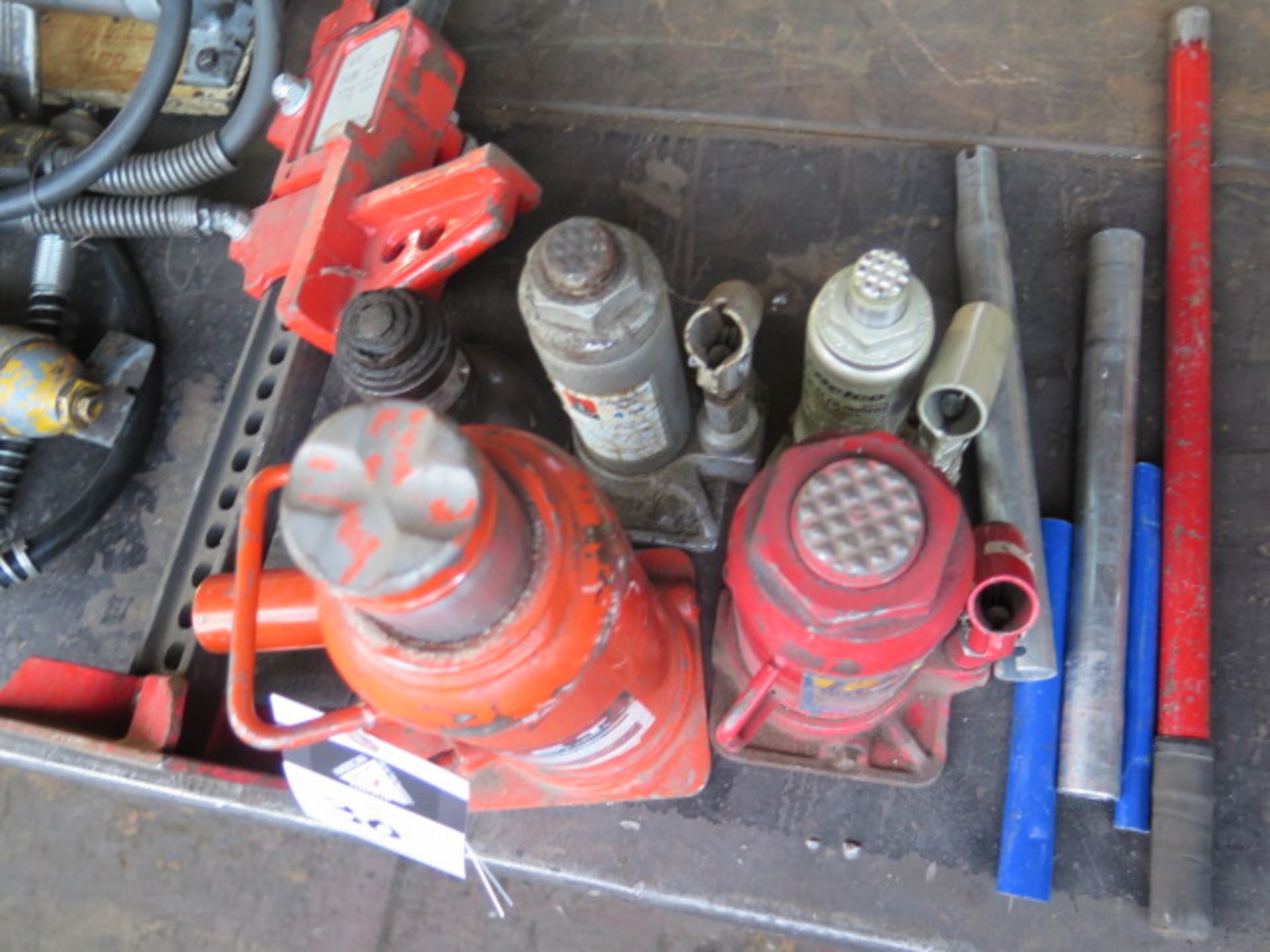 Hydraulic Bottle Jacks (4) and 48" Farm Jack (SOLD AS-IS - NO WARRANTY) - Image 3 of 5