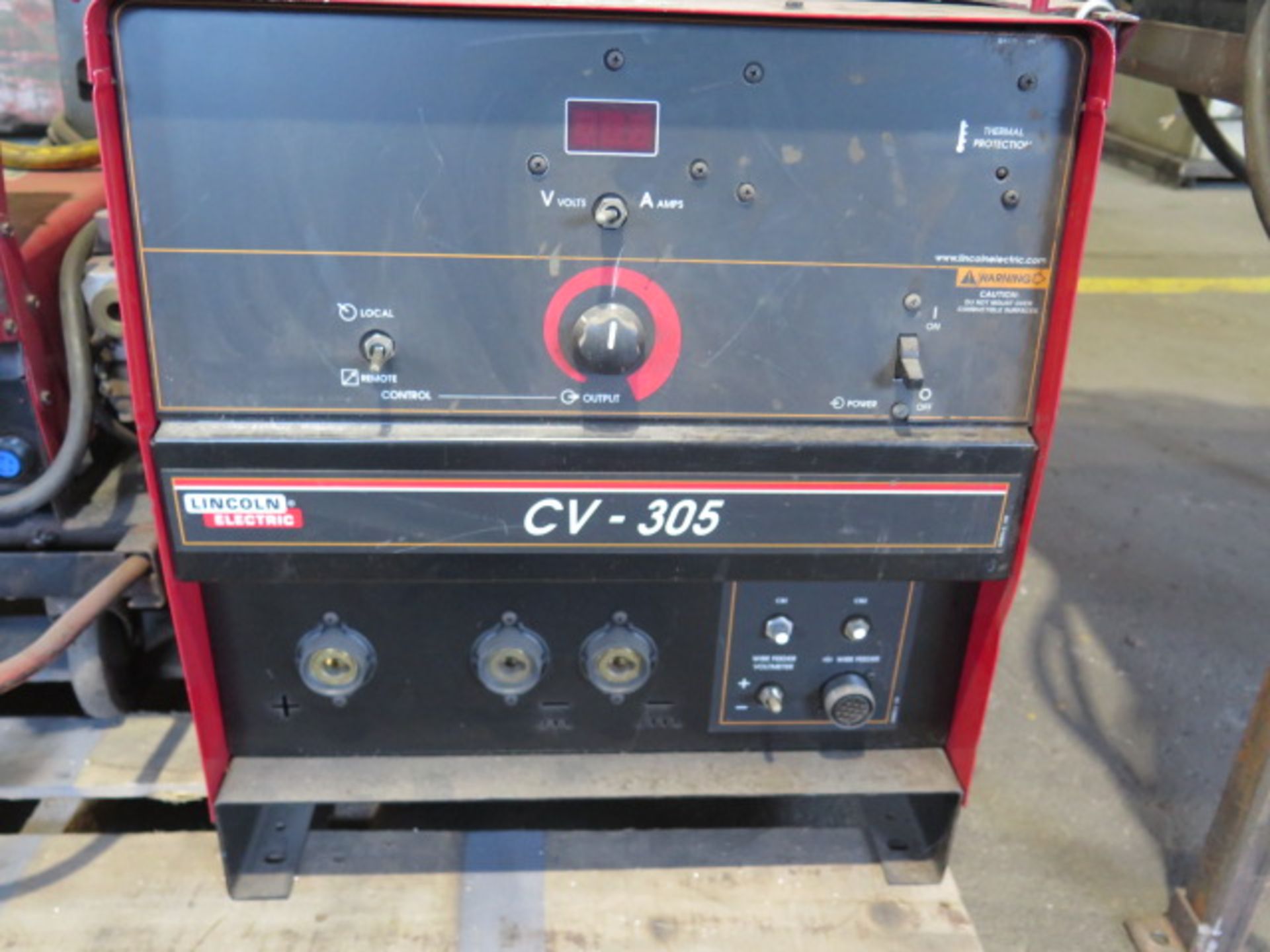 Lincoln CV-305 Arc Welding Power Source w/ Lincoln LN-10 Wire Feeder (NO CABLES) (SOLD AS-IS - NO - Image 4 of 7