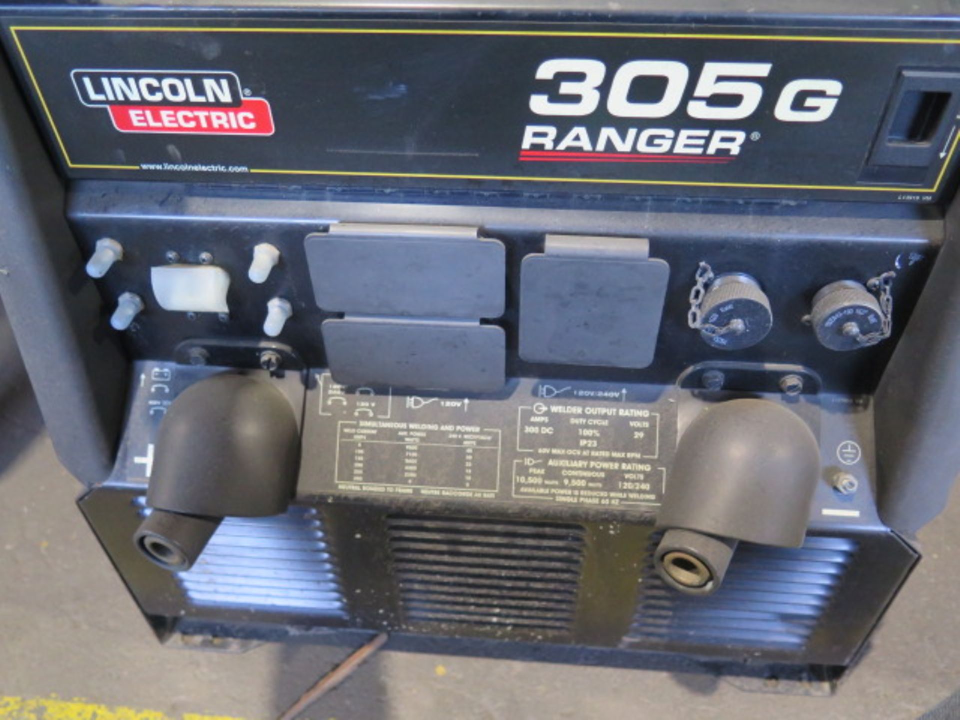 Lincoln Ranger 305G Gas Powered 300 Amp DC Welding Gen s/n U1770104516 w/ Kohler Engine, SOLD AS IS - Image 7 of 12