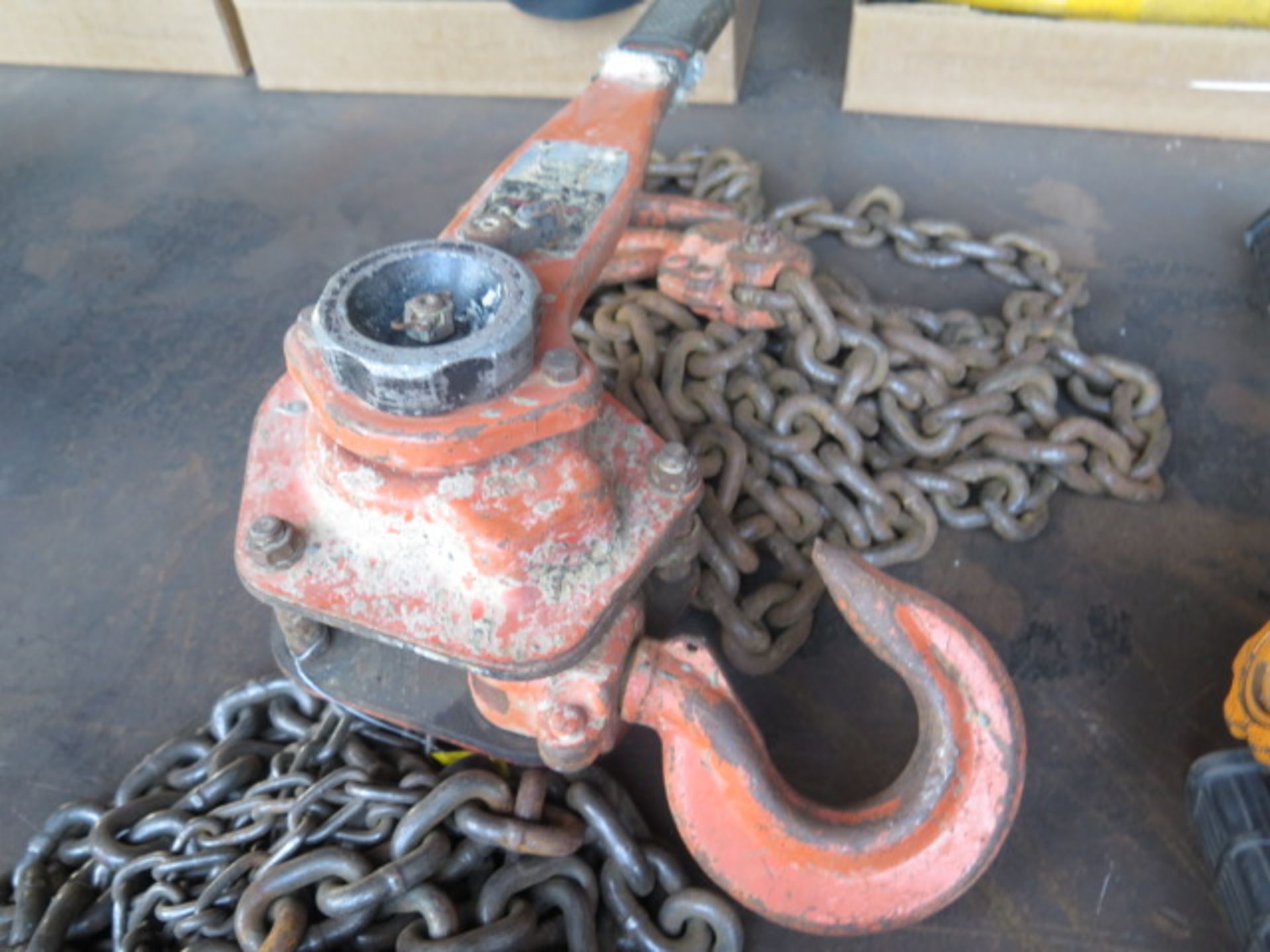 CM 2 Ton Chain Hoist and Jet 3 Ton Chain Come-Along (SOLD AS-IS - NO WARRANTY) - Image 5 of 7