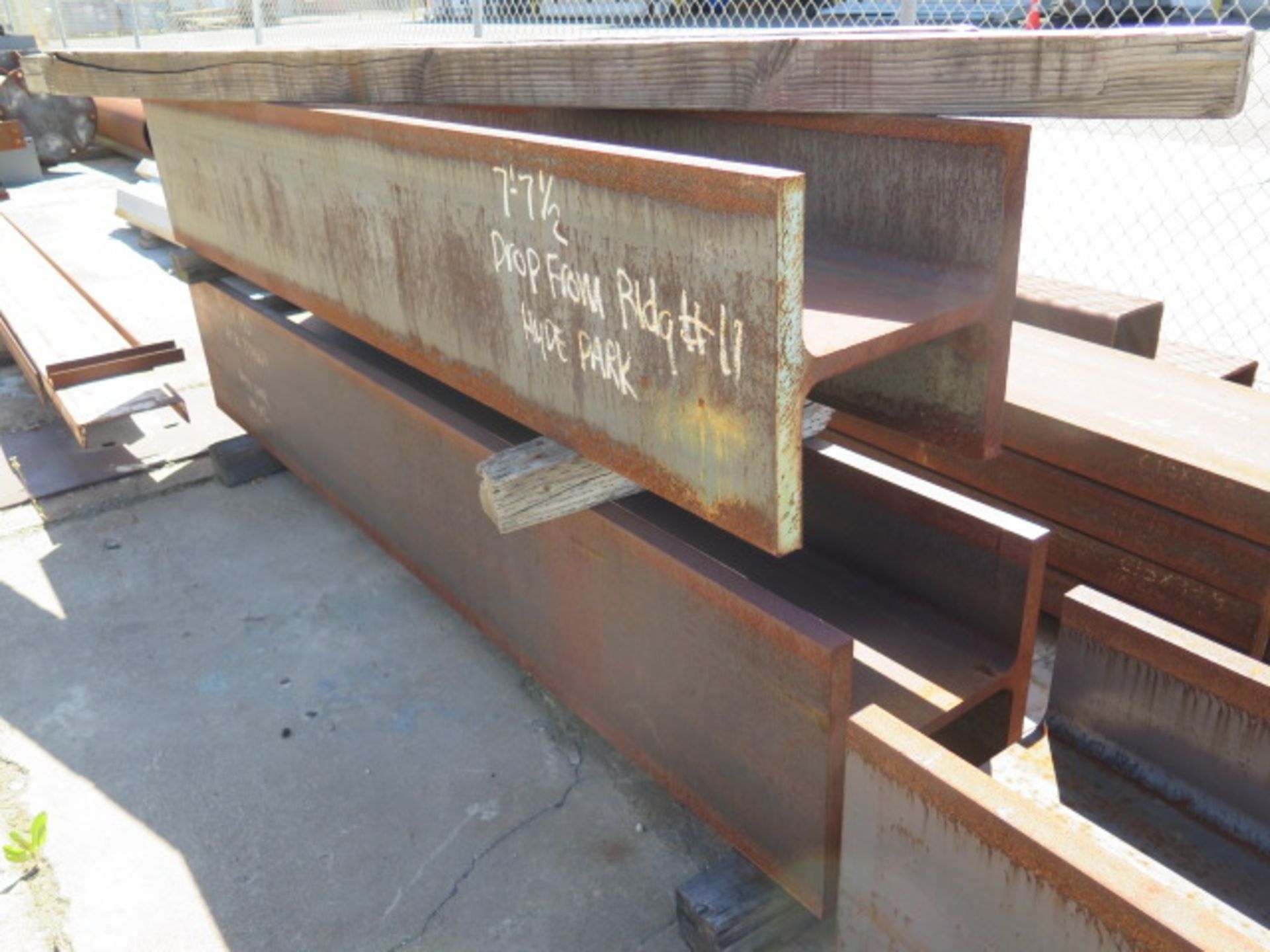 Raw Materials H-Beam, I-Beam, Channel, Square and Round Tubing, Angle and Galvanized Grating (SOLD - Image 14 of 22