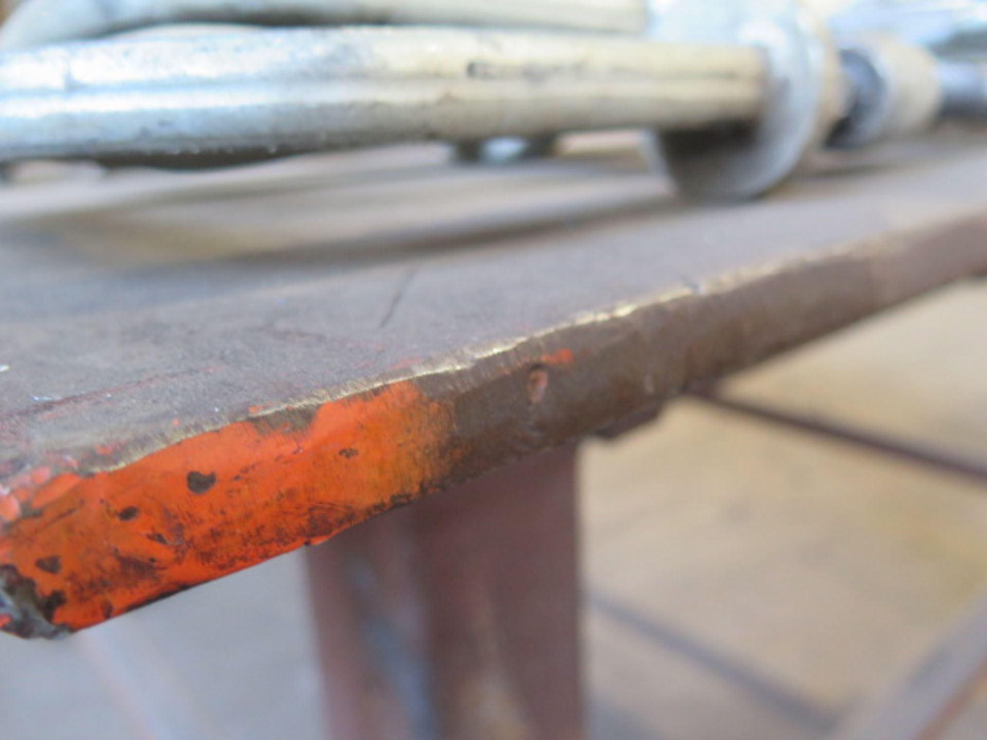 60" x 120" x 3/4" Steel Welding Table (SOLD AS-IS - NO WARRANTY) - Image 5 of 7