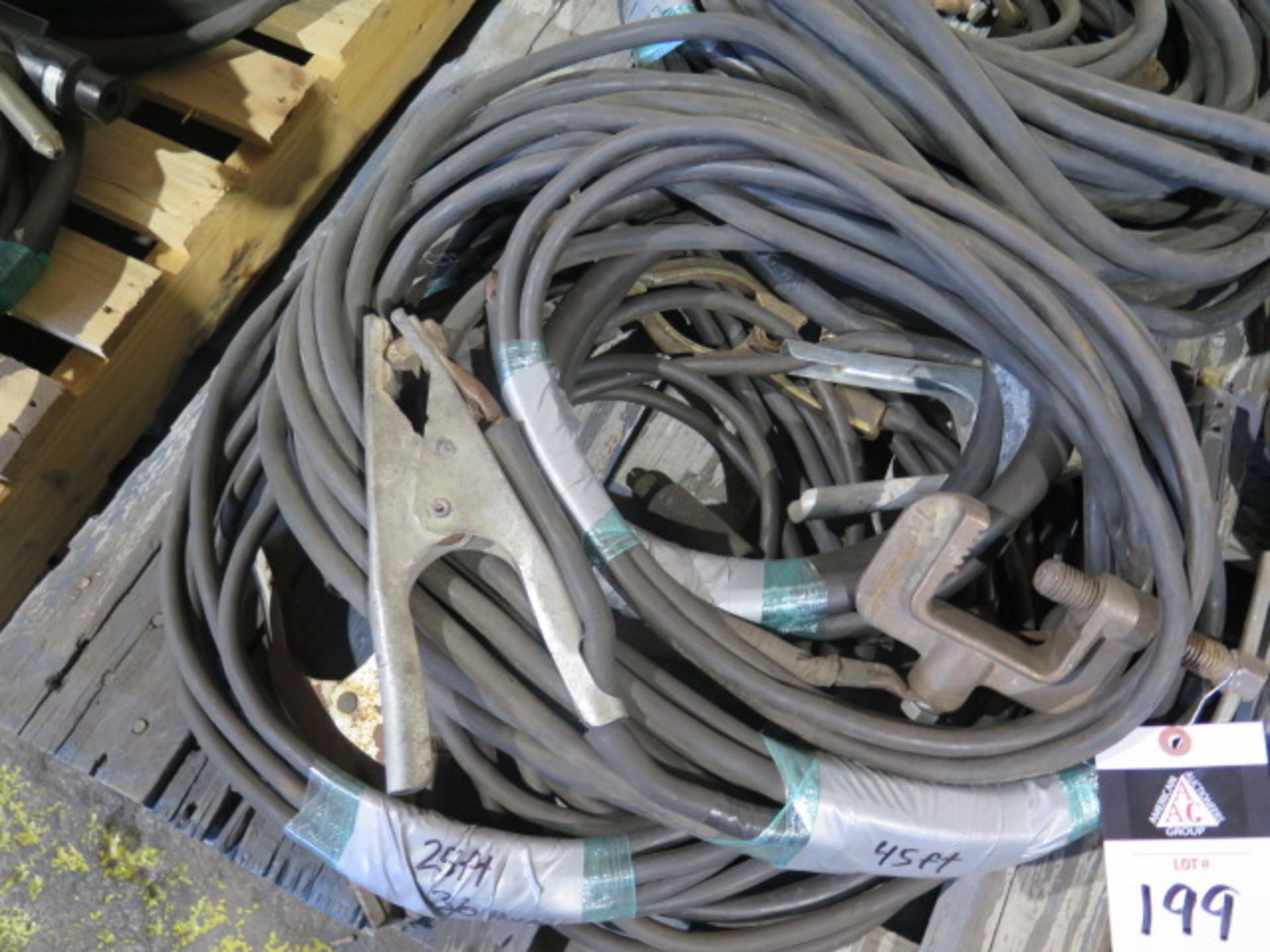 Welding 200 Volt Heavy Duty Welding Leads W/ Ground and Stingers (SOLD AS-IS - NO WARRANTY) - Image 5 of 6