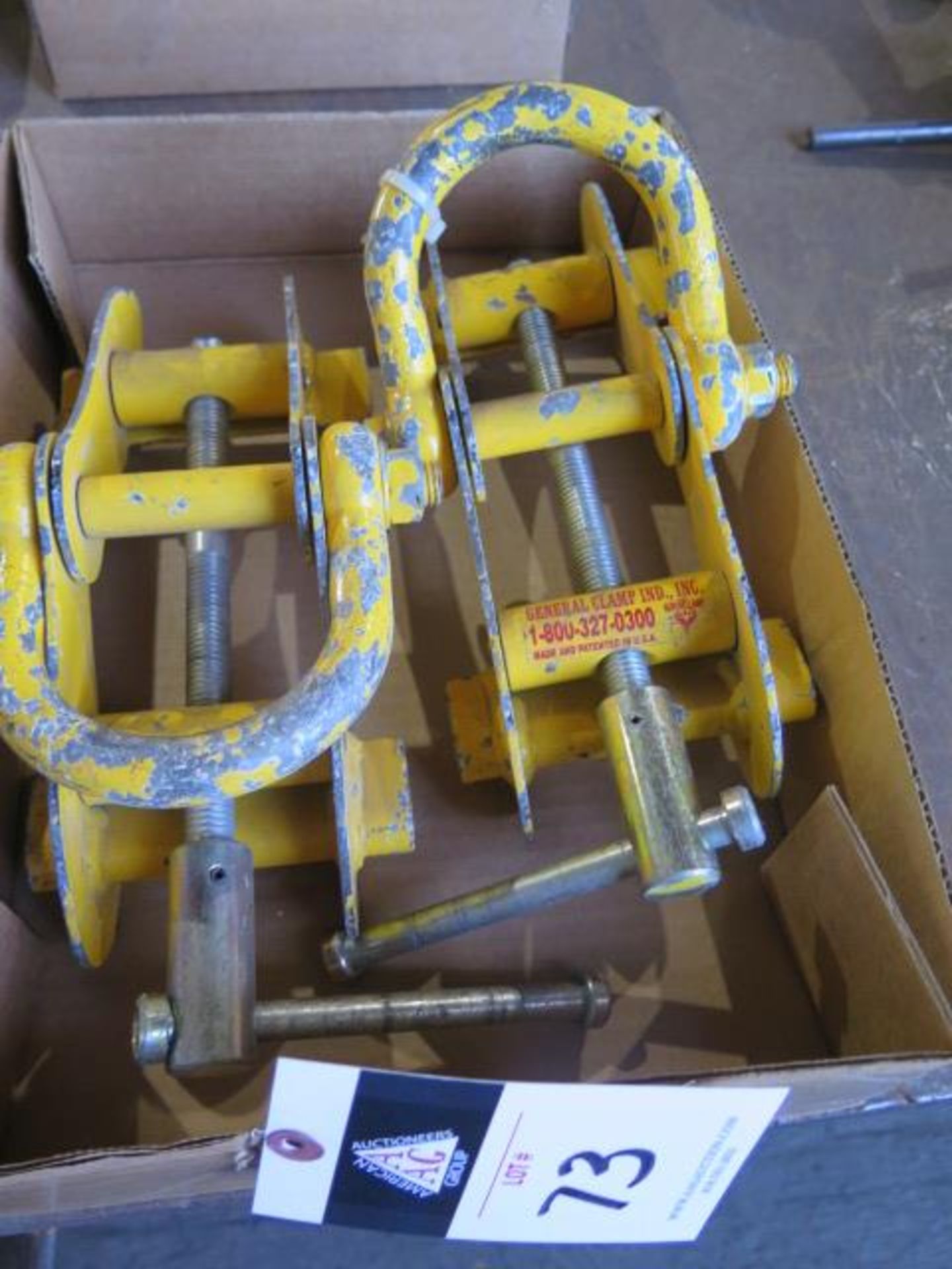 I-Beam Clamps (2) (SOLD AS-IS - NO WARRANTY)