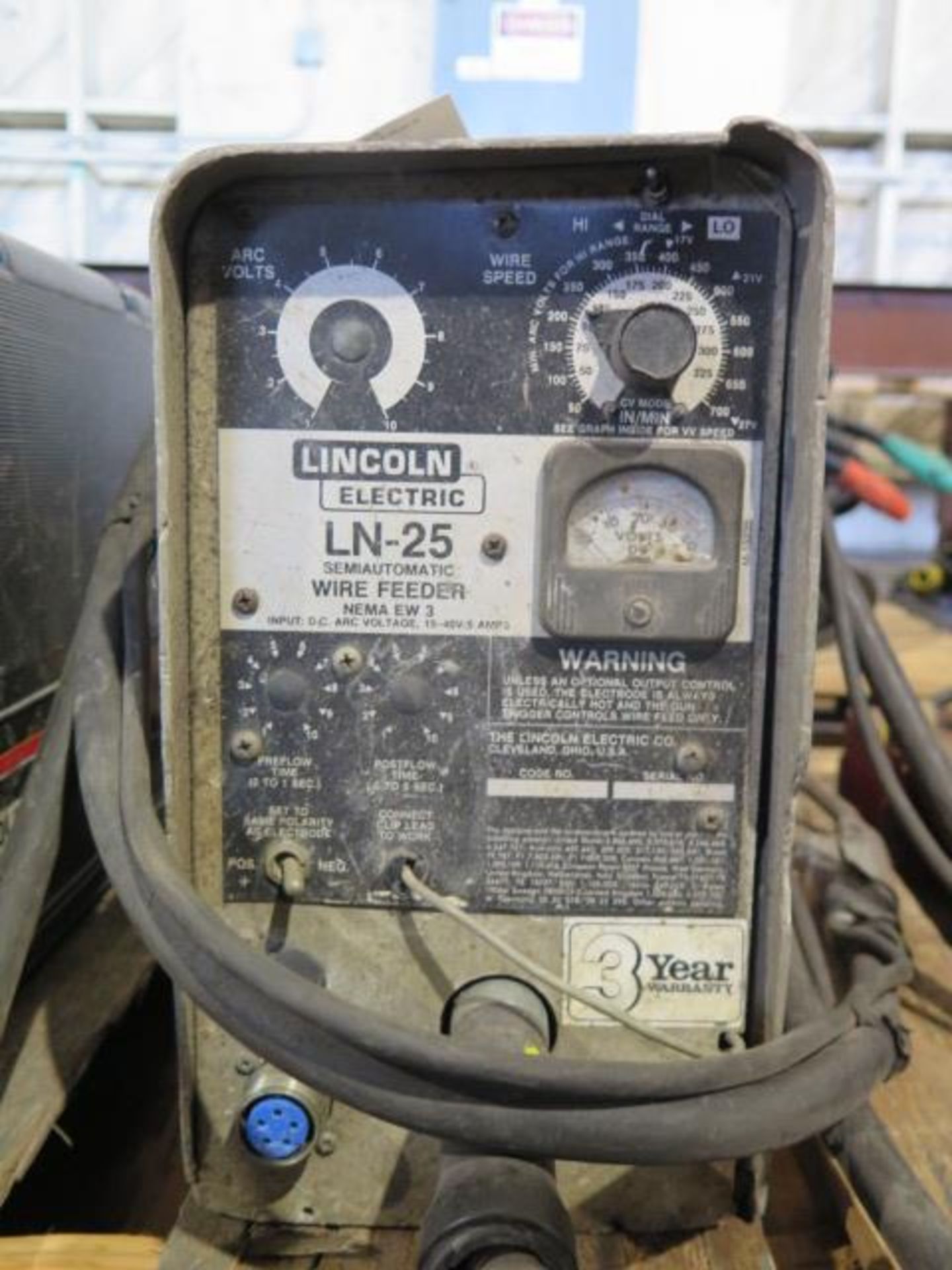 Lincoln LN-25 Suitcase Style Wire Feeder (SOLD AS-IS - NO WARRANTY) - Image 4 of 4