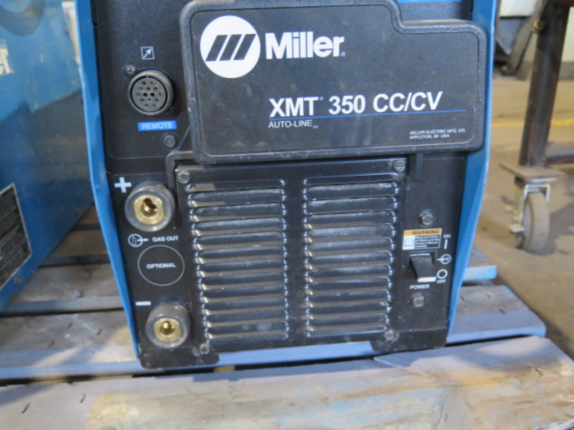 Miller XMT 350 CC/CV Arc Welding Power Source (NO CABLES) (SOLD AS-IS - NO WARRANTY) - Image 5 of 7