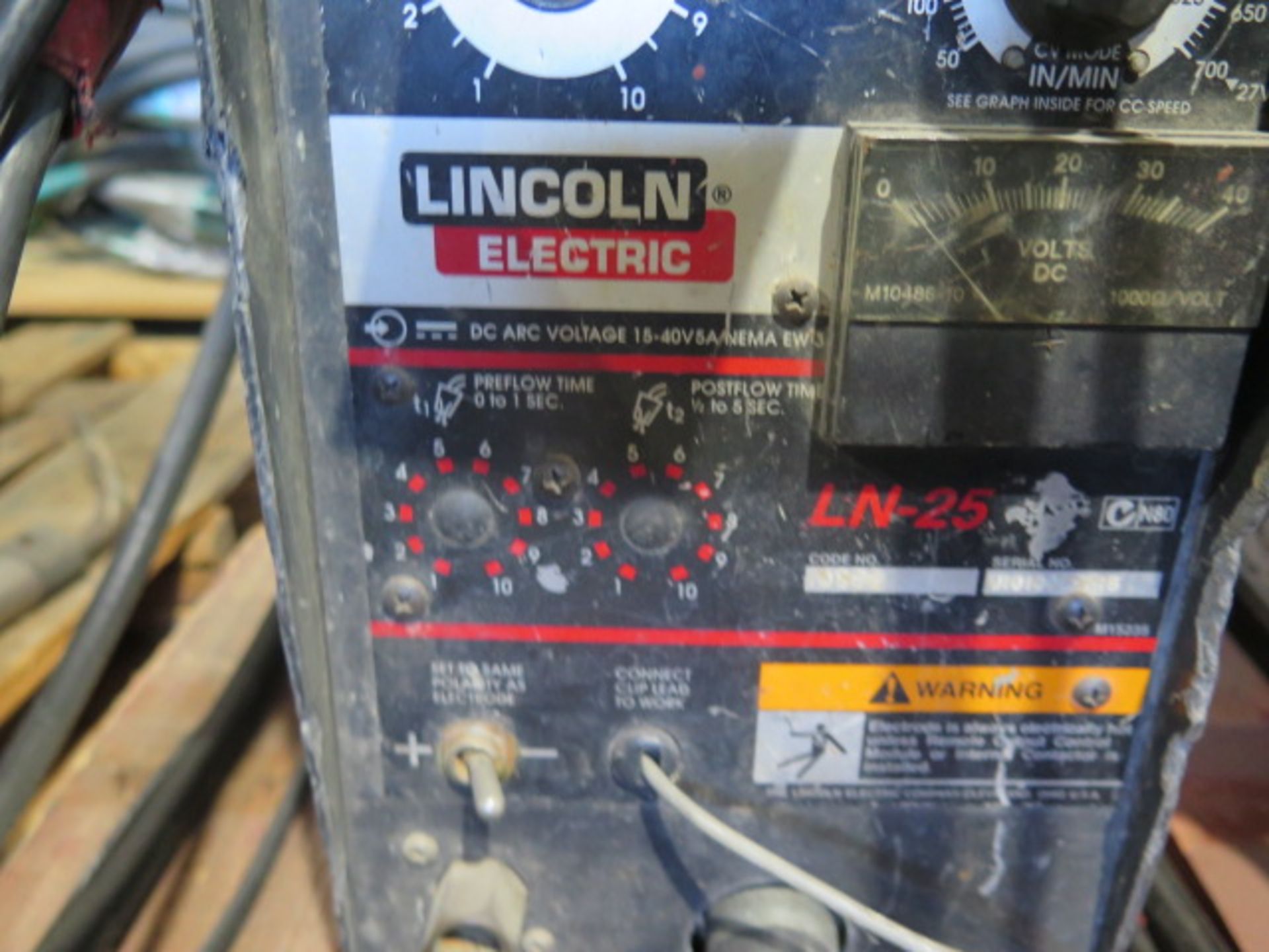 Lincoln LN-25 Suitcase Style Wire Feeder (SOLD AS-IS - NO WARRANTY) - Image 5 of 5